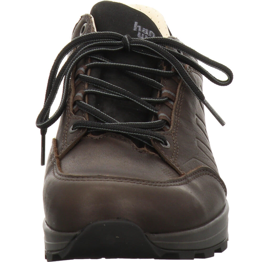 Hanwag Herren Travi LO SF LL Yak Outdoorschuh Echtleder in dunkelblau 3/7
