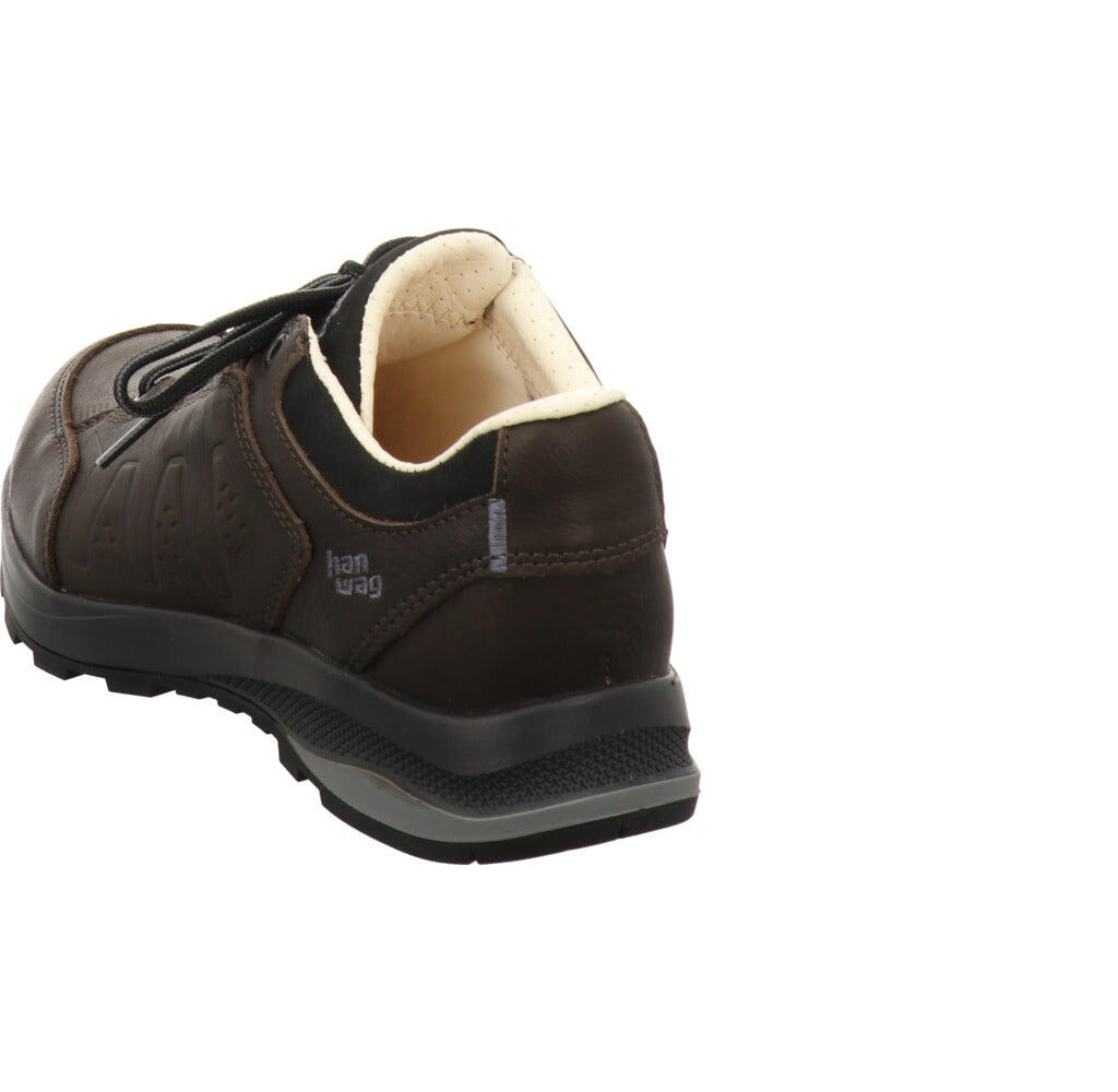 Hanwag Herren Travi LO SF LL Yak Outdoorschuh Echtleder in dunkelblau 4/7
