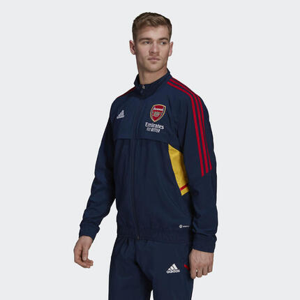Veste Hommes Adidas Présentation Arsenal Condivo 2022/23 bleu