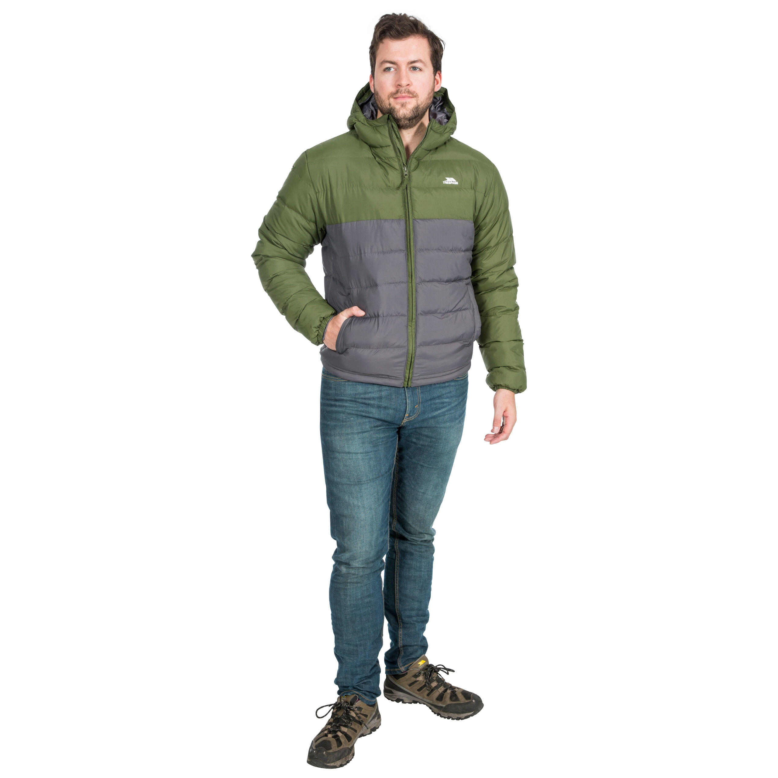Trespass Oskar - Veste rembourrée pour homme Moss 3/5
