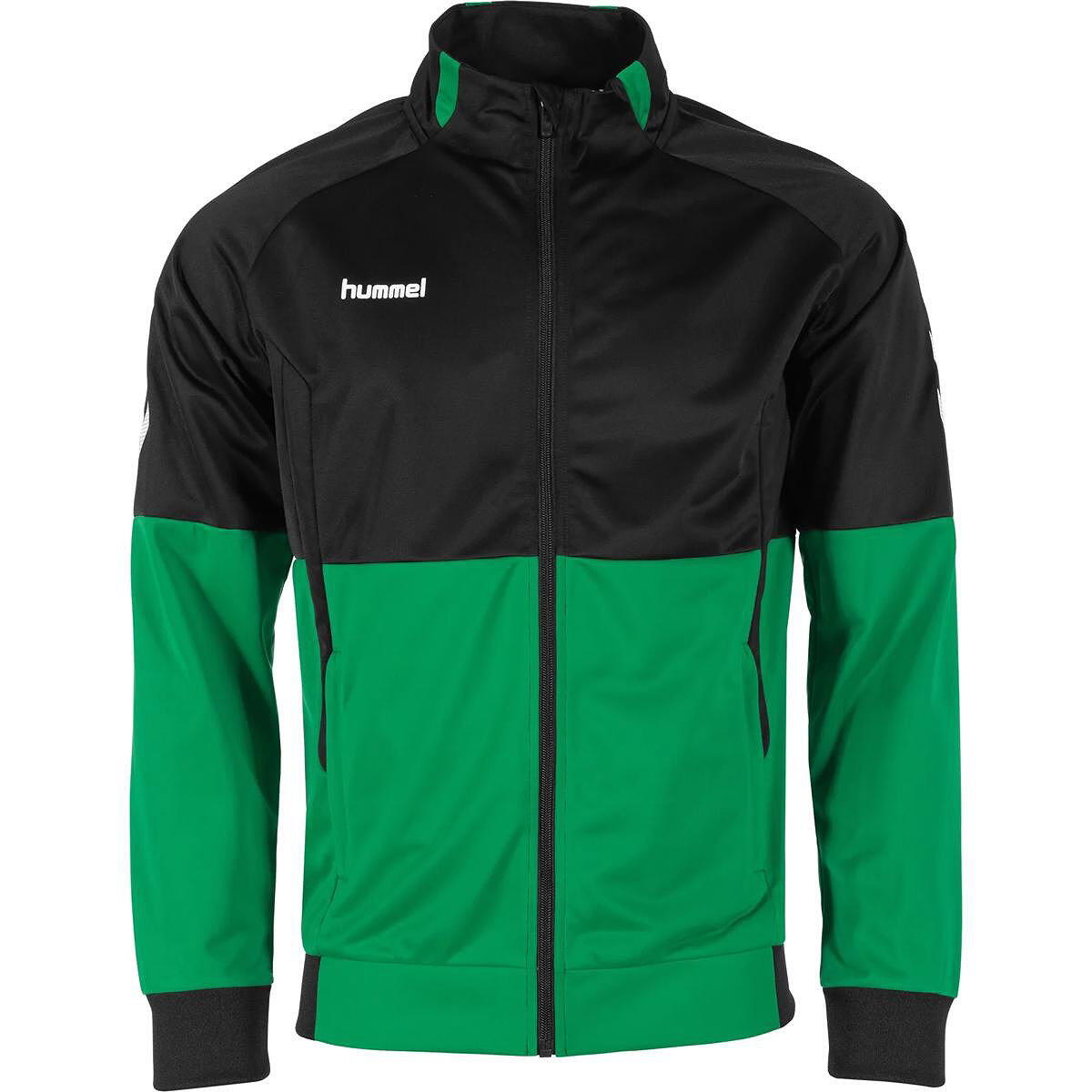 Hummel Authentic Polyesterjacke Herren - Grün / Schwarz 2/5