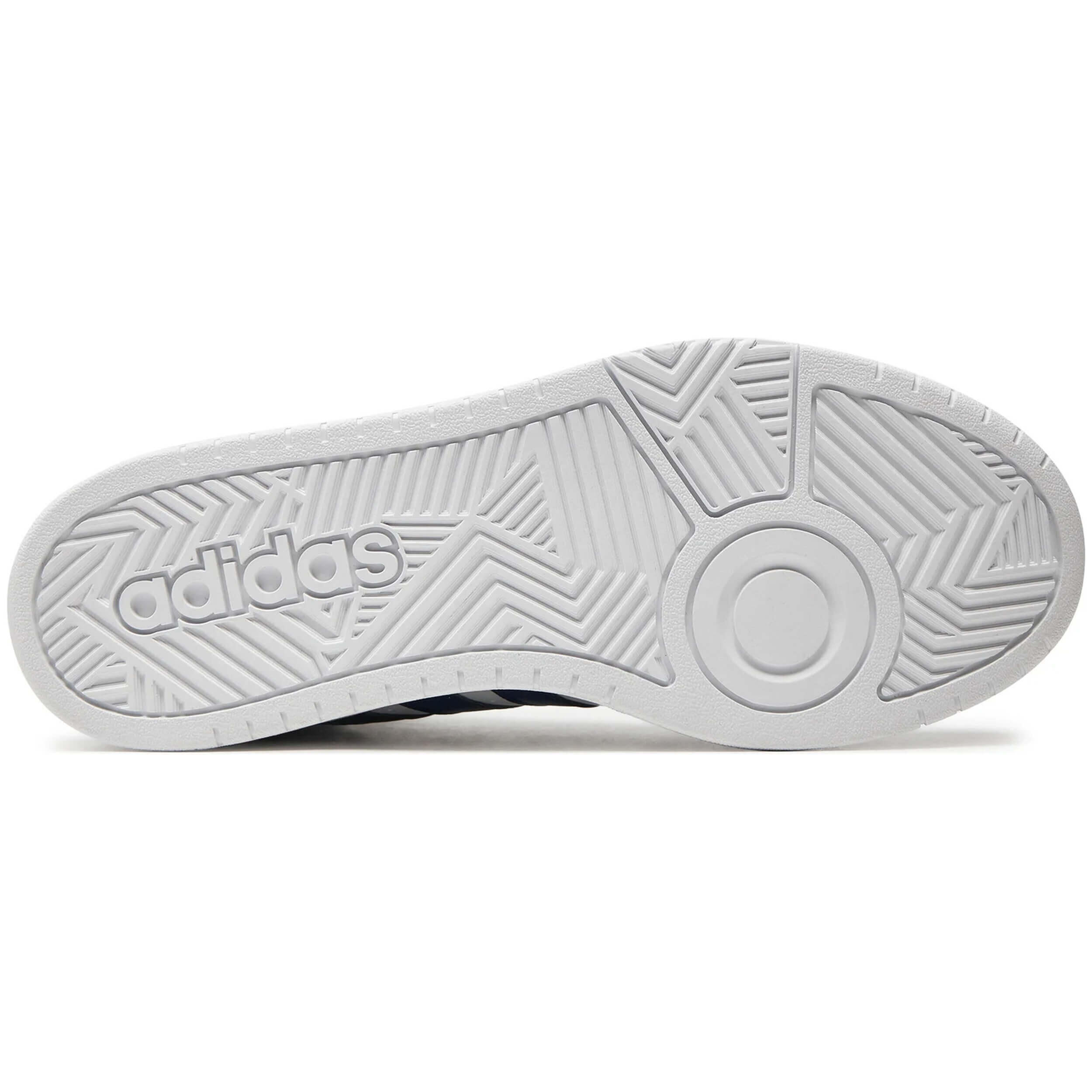 Chaussures Hommes Adidas Indoor Hoops 3.0 Classic Vintage Blanc 3/5