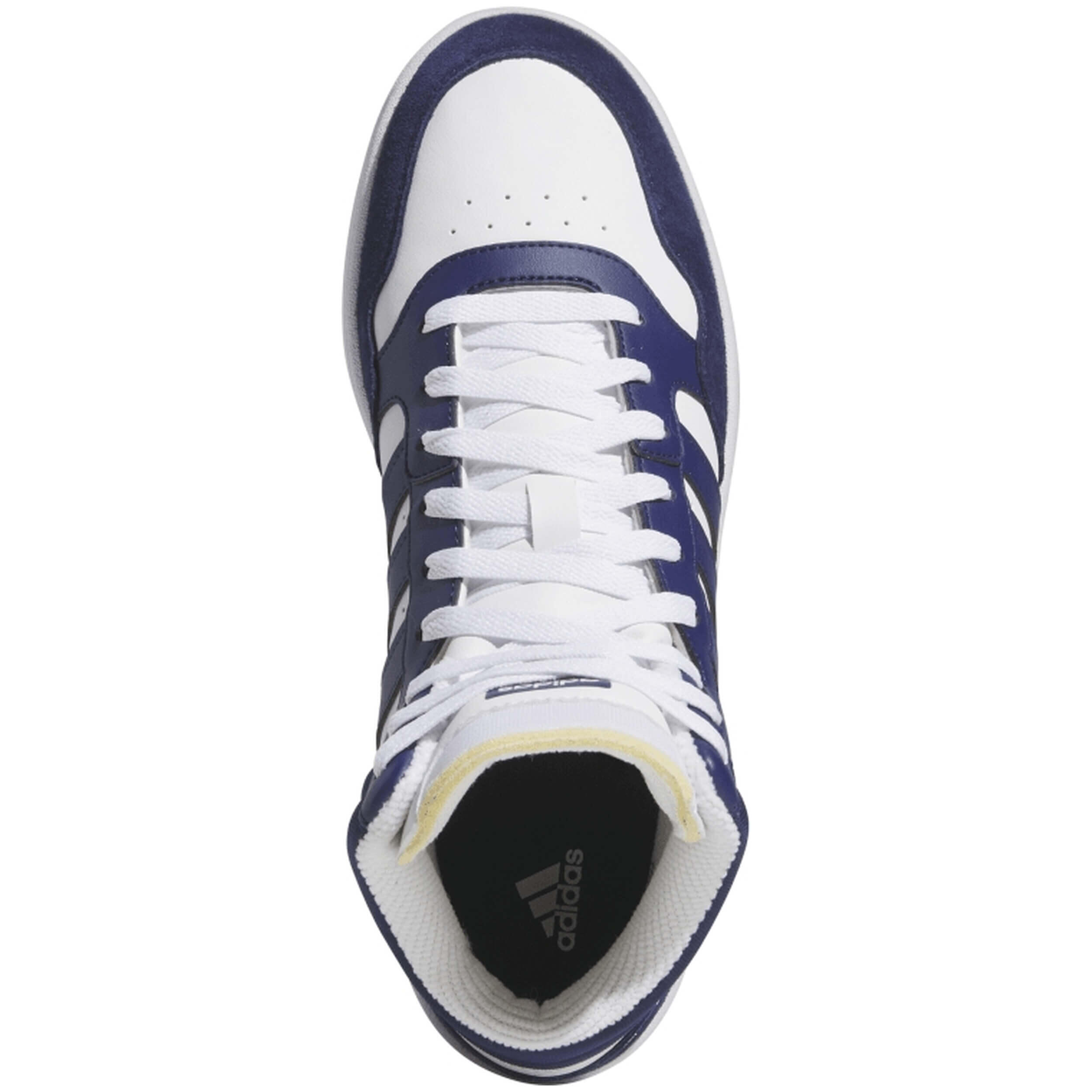 Chaussures Hommes Adidas Indoor Hoops 3.0 Classic Vintage Blanc 5/5