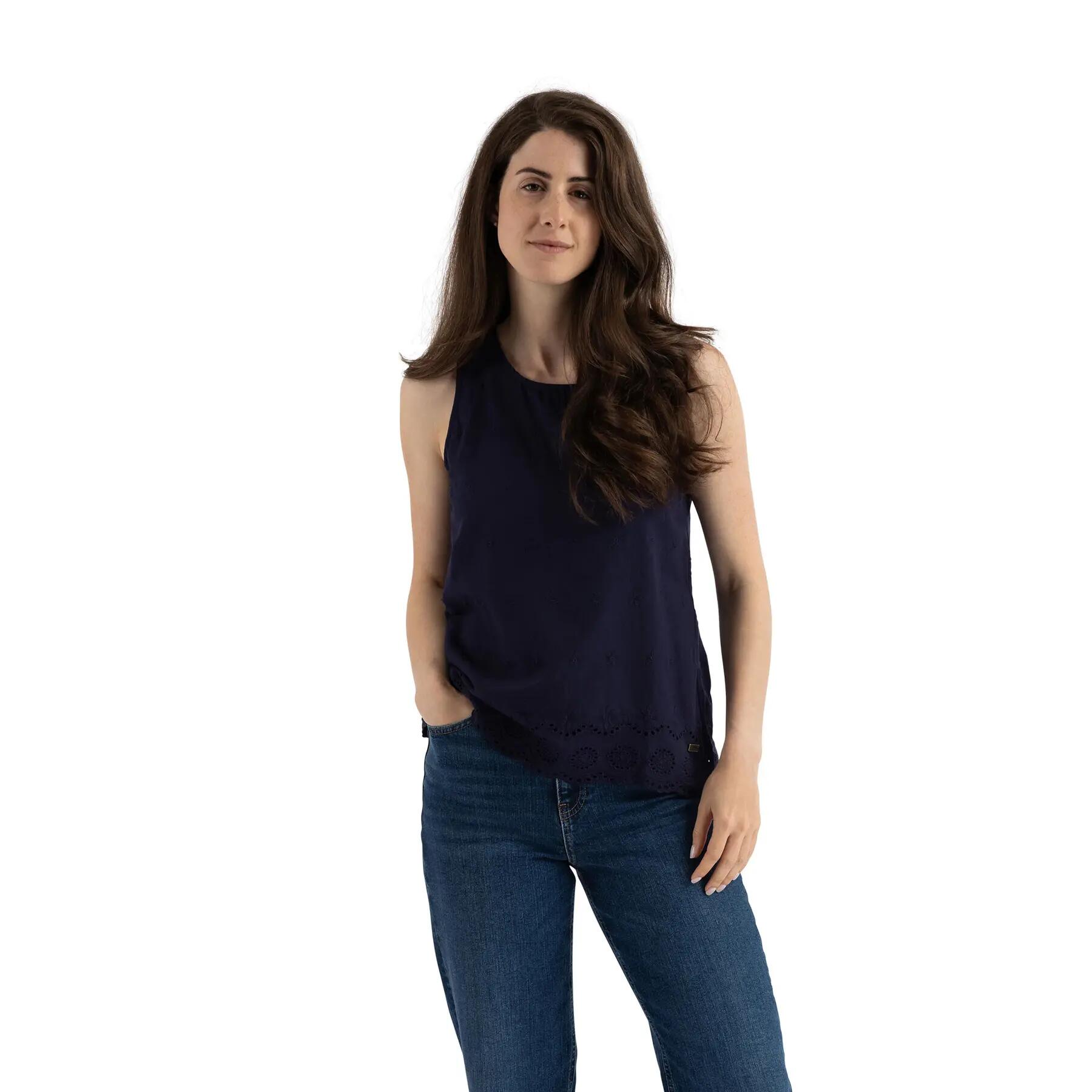 Trespass Zadie - Top décontracté sans manches pour Femme Marine 2/5