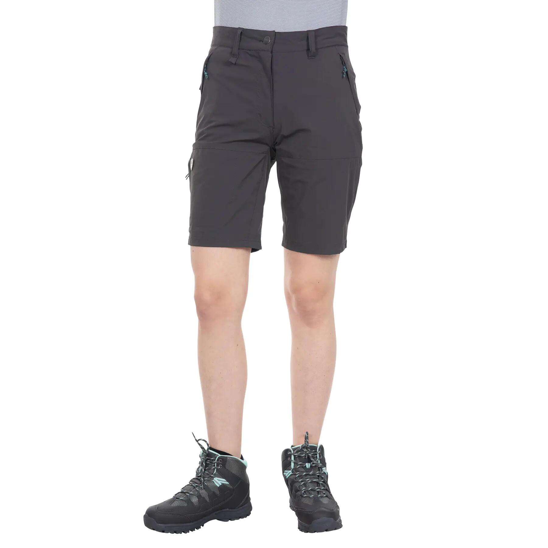 Trespass Rueful B - Pantaloncini da donna Peat 3/5
