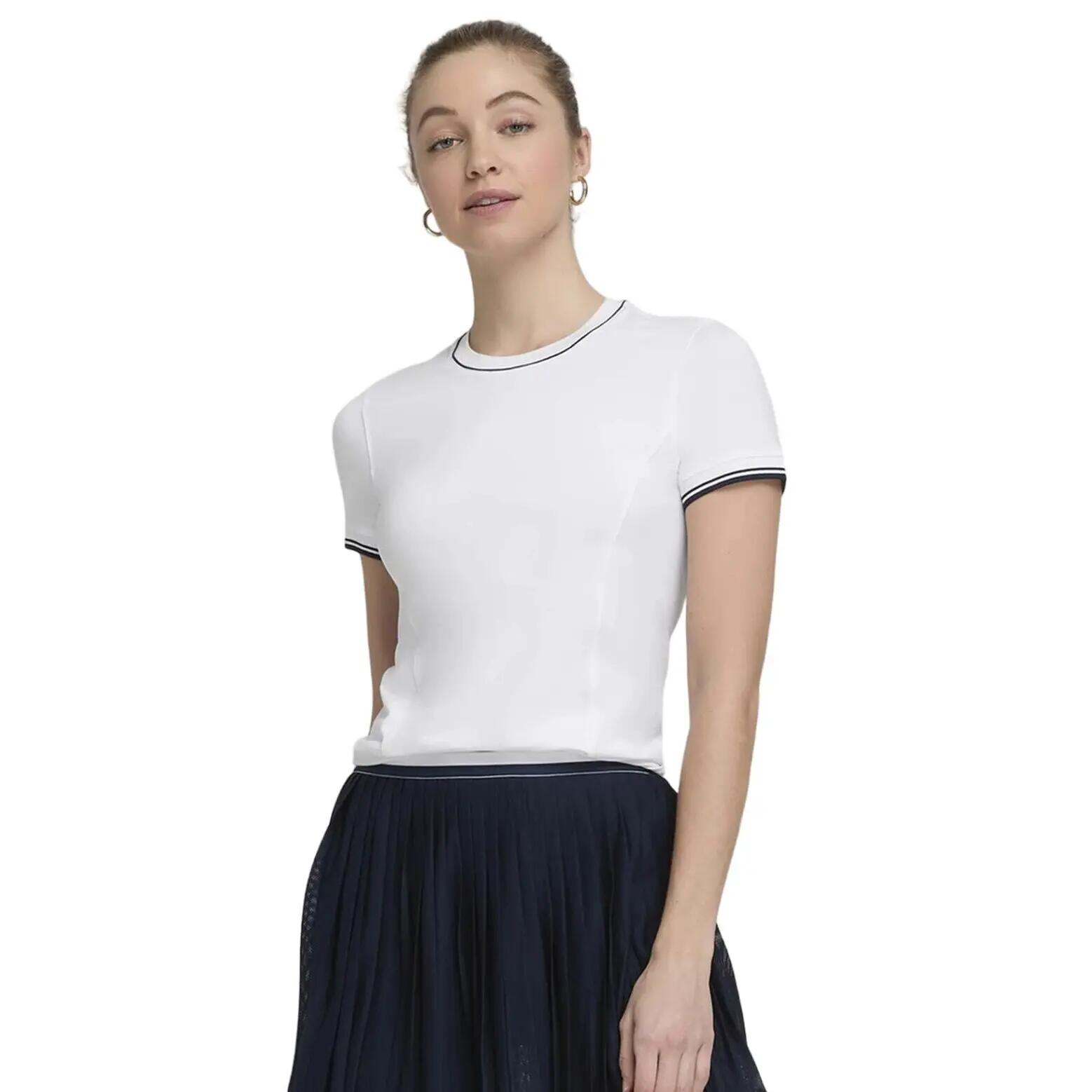 TEAM SEAMLESS TEE WHITE WOMAN 2/4