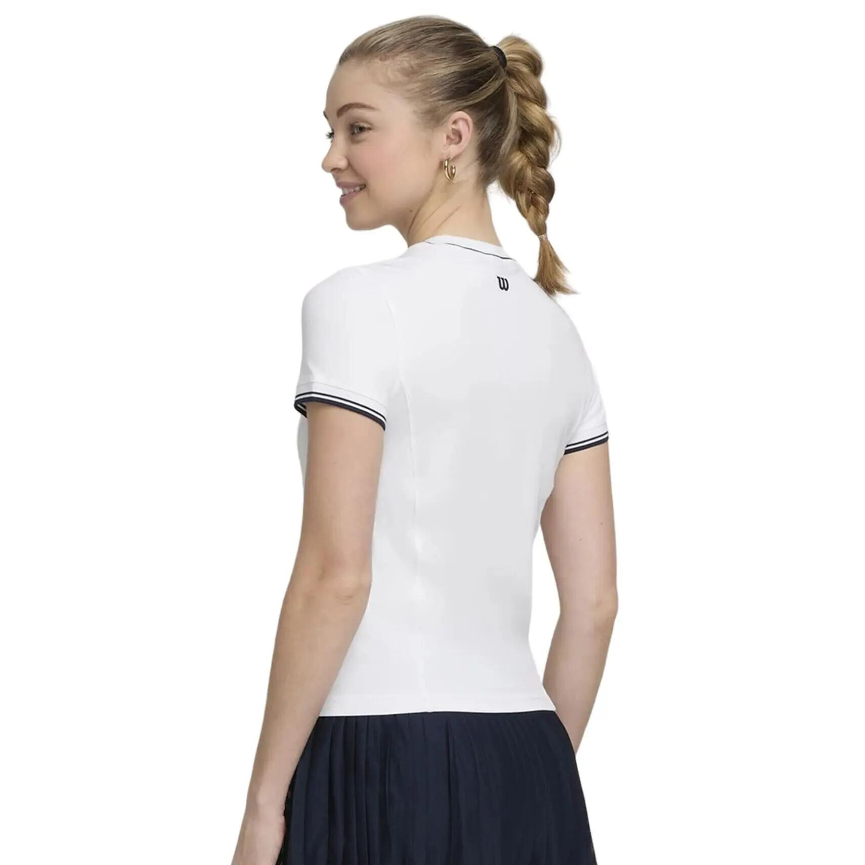 TEAM SEAMLESS TEE WHITE WOMAN 4/4