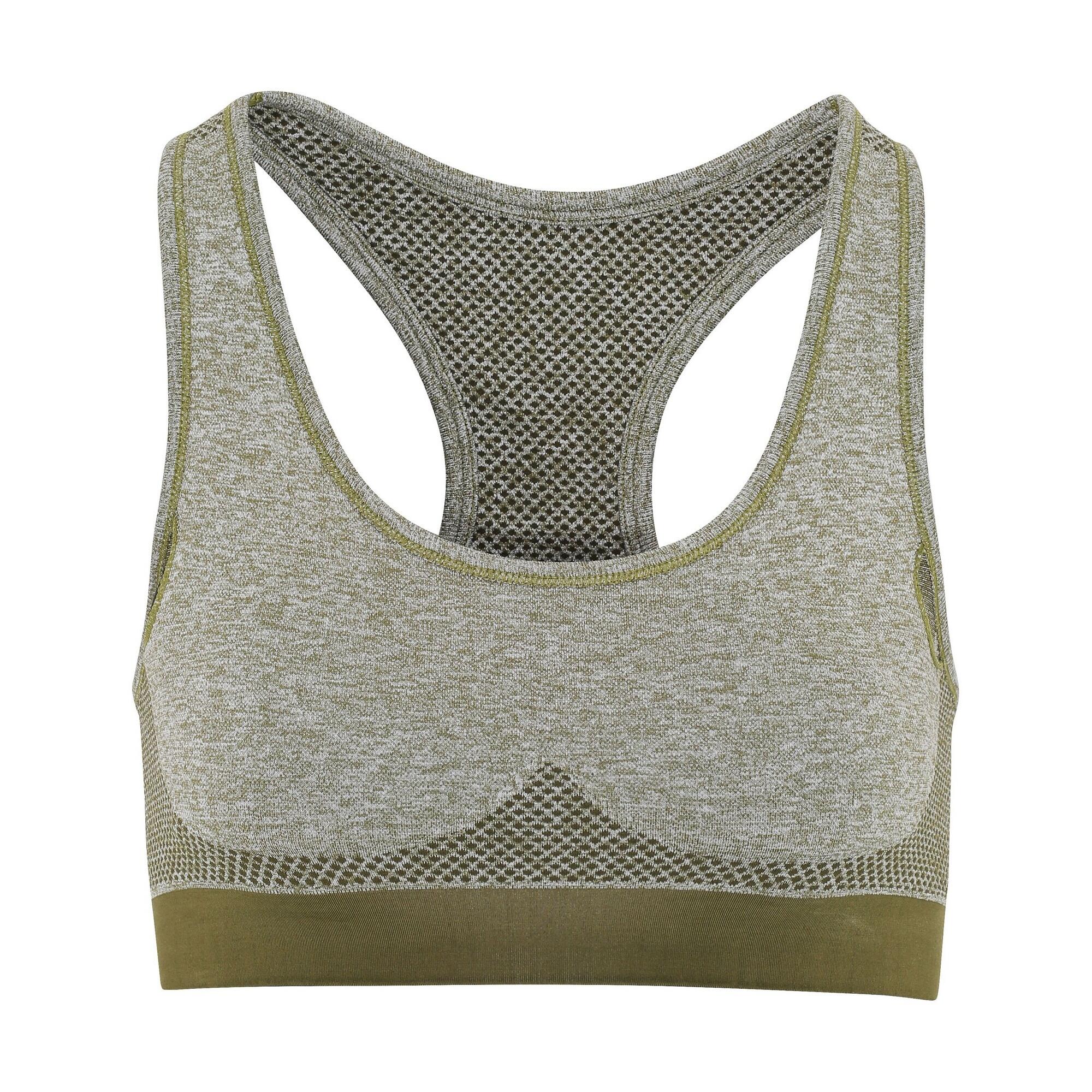 Women's sports bra (Olive green)