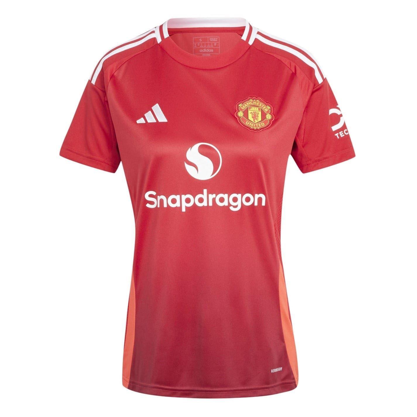 Adidas Womens/Ladies 24/25 Manchester United FC Home Shirt