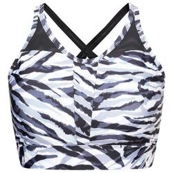 Mantra sportbeha voor Dames (Zwart/Wit Zebra)