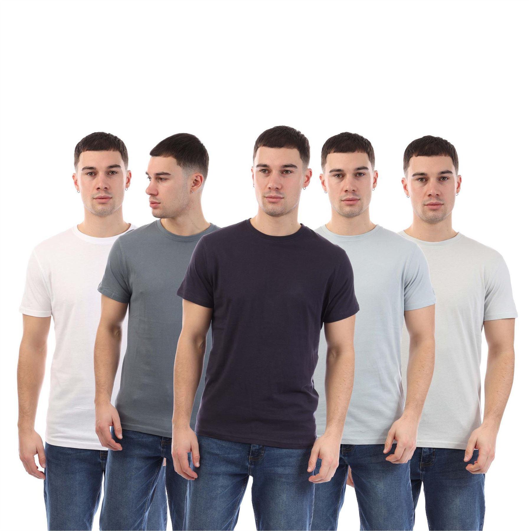 Duck and Cover Mens Demtare T-Shirt (Pack of 5)