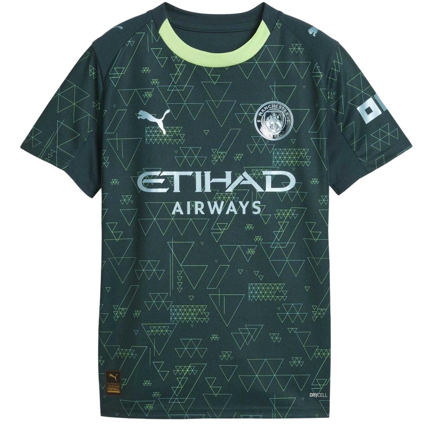 Puma Childrens/Kids 25/26 Manchester City FC Jersey