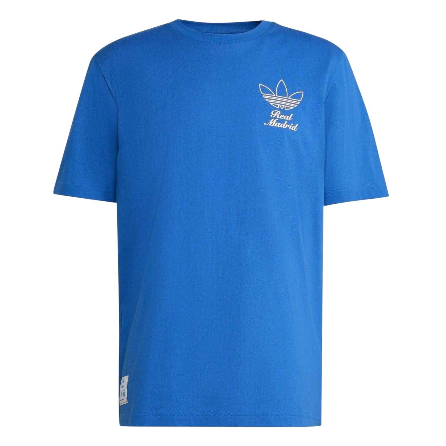 Adidas Mens Icons Real Madrid CF Cotton T-Shirt
