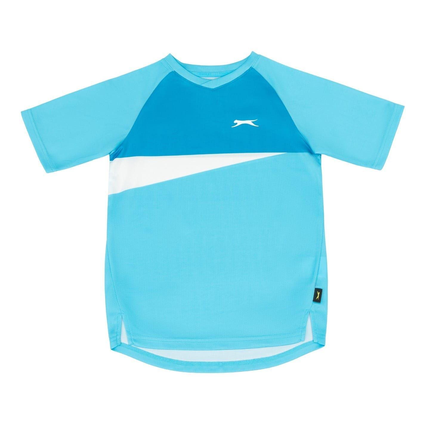 Slazenger Childrens/Kids Court Colour Block Logo T-Shirt