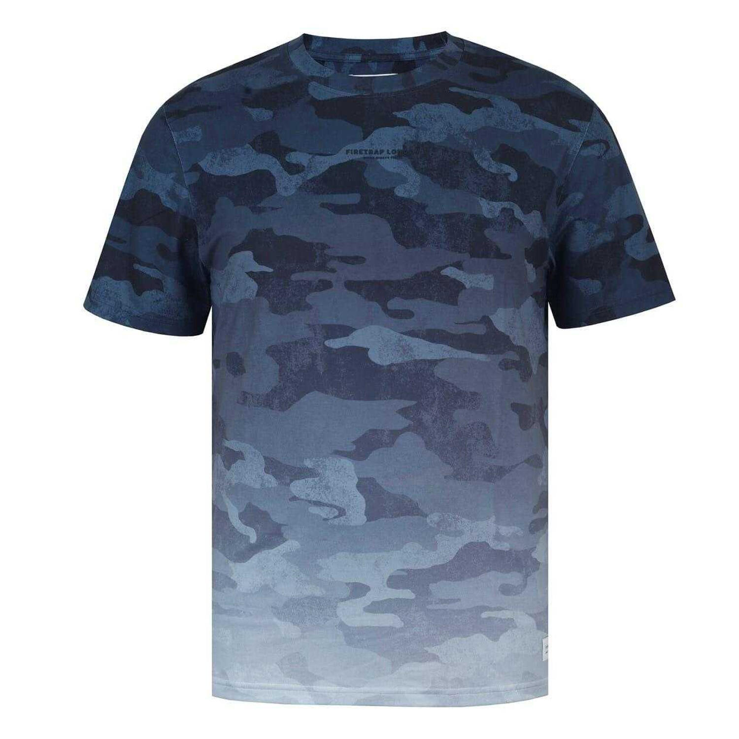 Firetrap Mens Sub All-Over Print T-Shirt