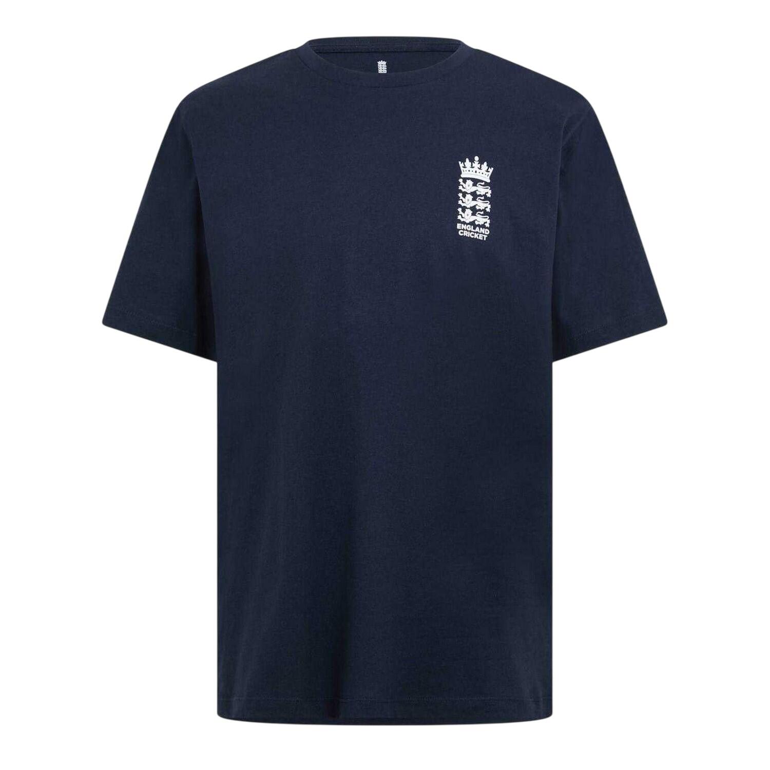 Castore Mens Essentials 26/27 England Cricket T-Shirt