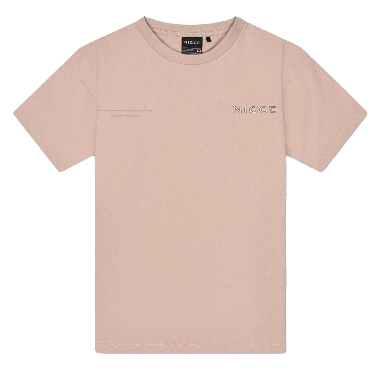 Nicce Mens Essential Crew Neck Oversized T-Shirt
