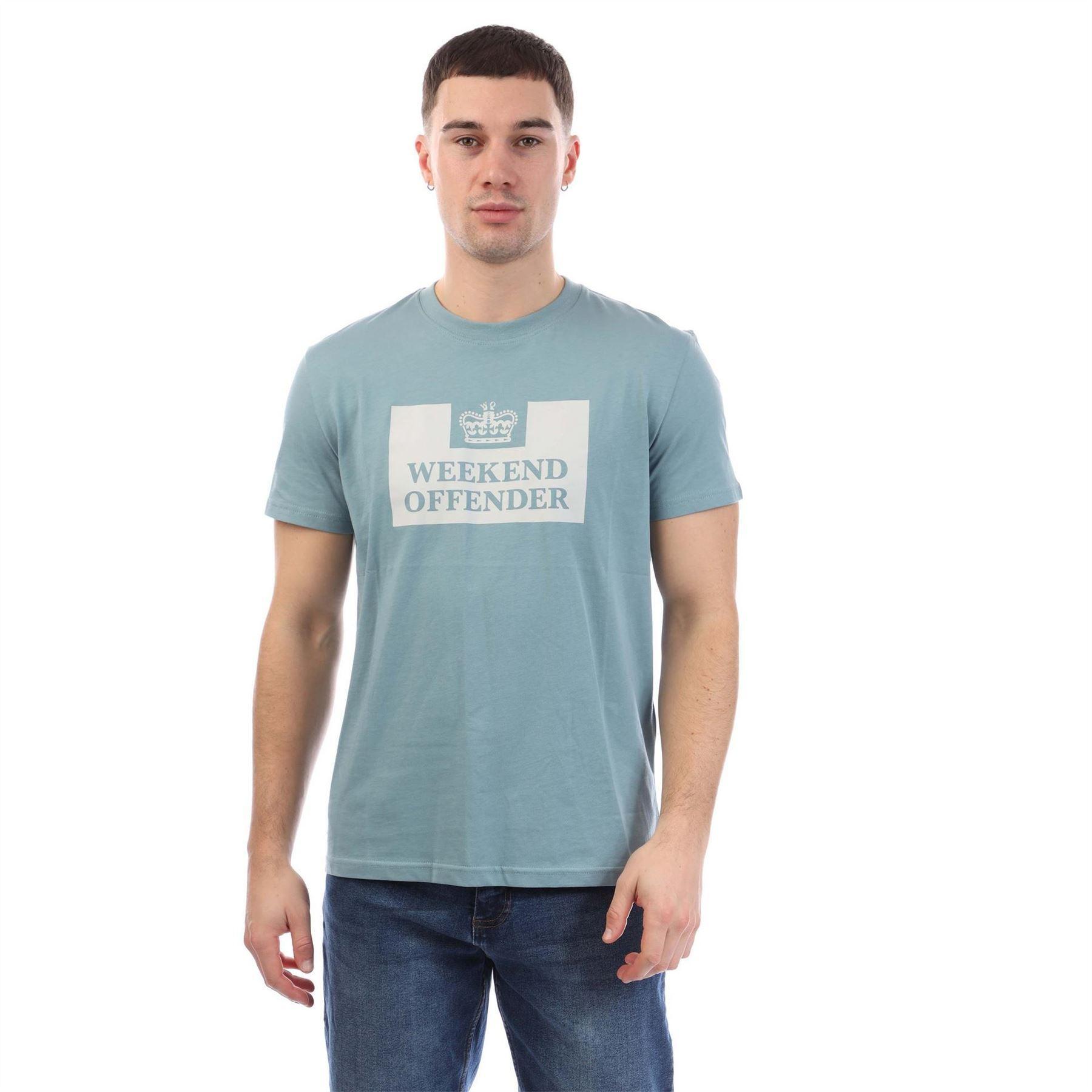 Weekend Offender Mens McMoney Box Logo T-Shirt