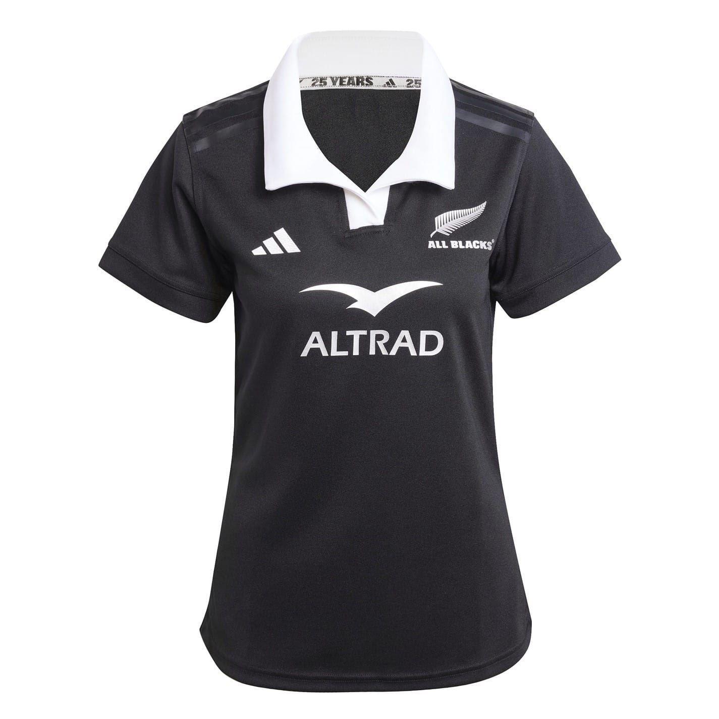 Adidas Womens/Ladies 24/25 New Zealand All Blacks Rugby Jersey