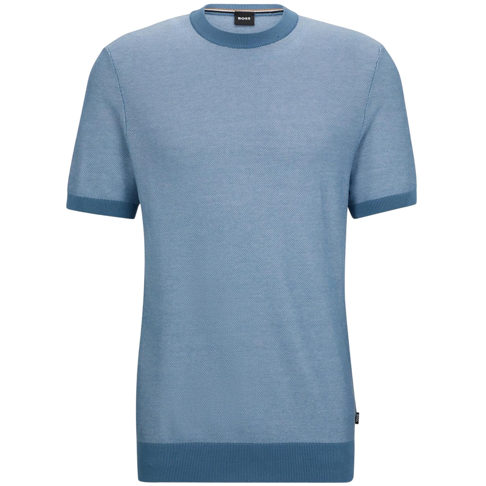 Boss Mens Tantino Knitted T-Shirt