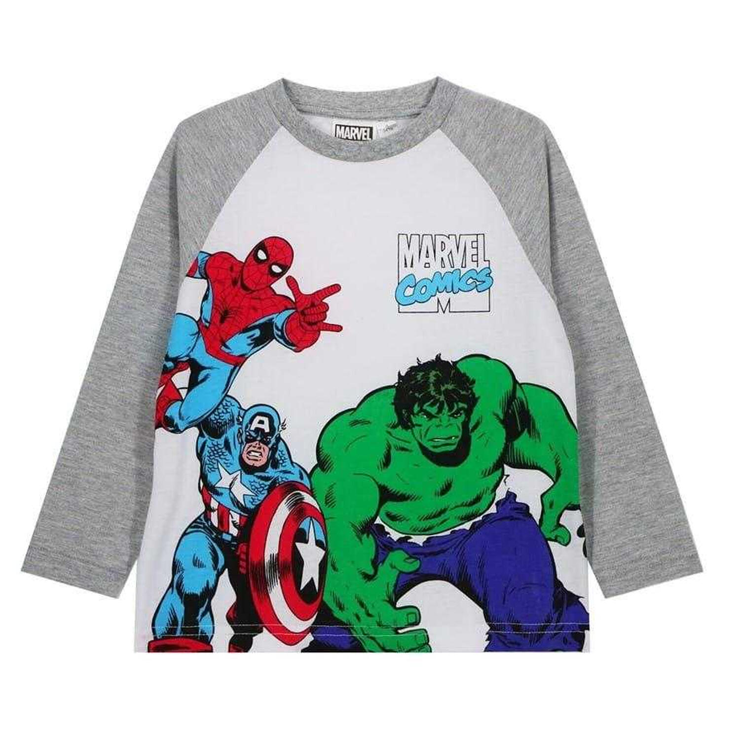 Avengers Childrens/Kids Raglan Long-Sleeved T-Shirt