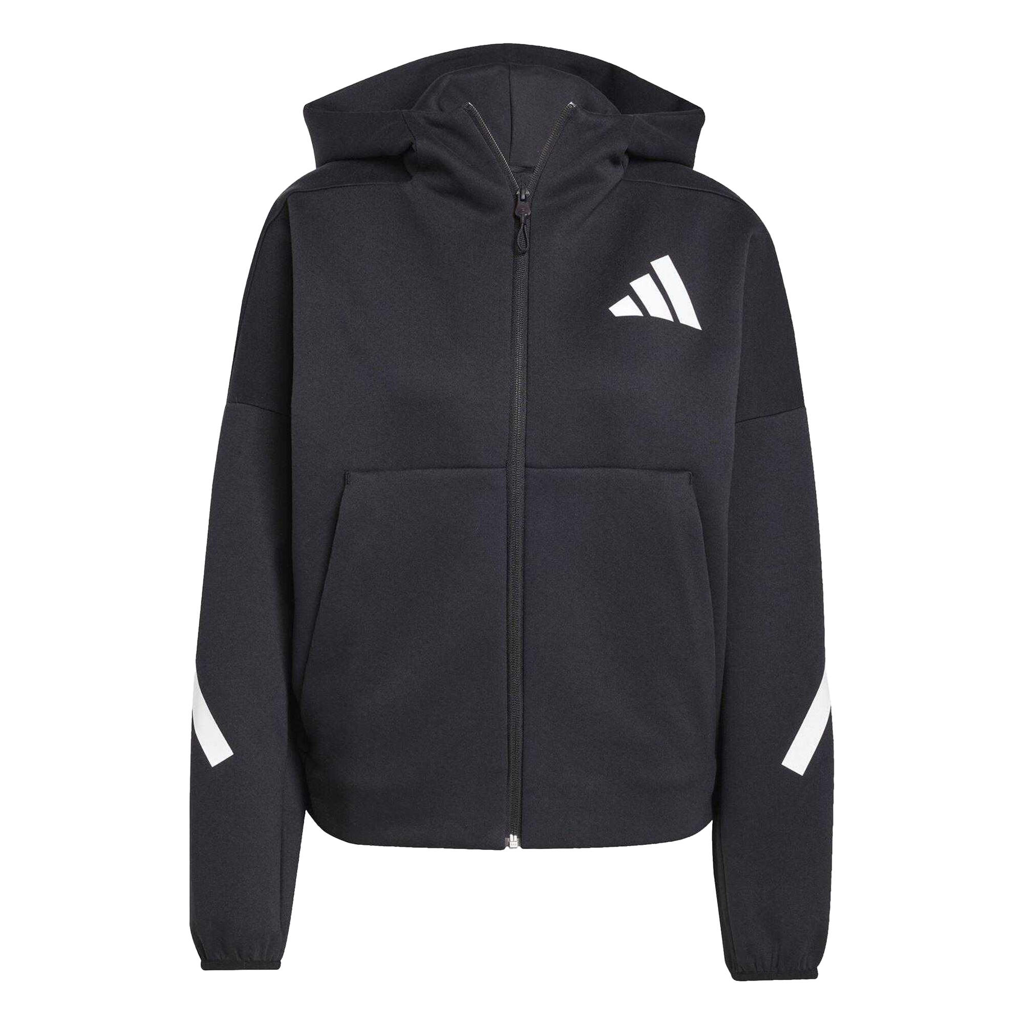 Adidas Womens/Ladies Z.N.E. Relaxed Fit Full Zip Hoodie