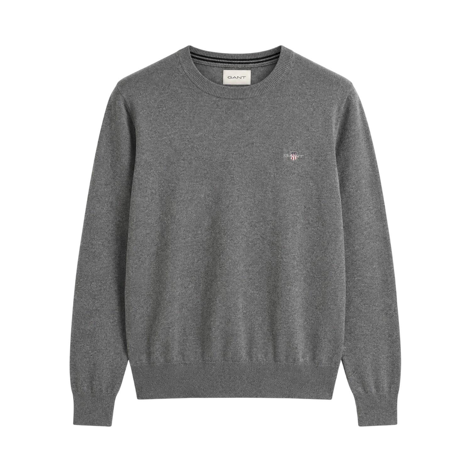 Gant Mens Cotton Crew Neck Jumper