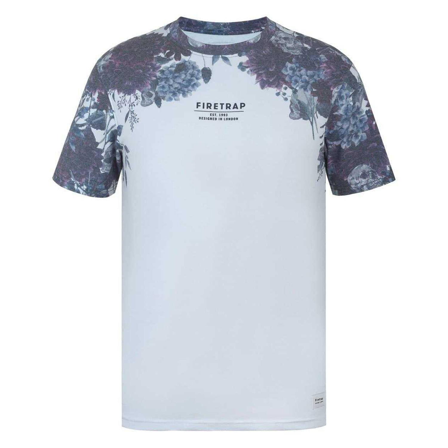 Firetrap Mens Sub All-Over Print T-Shirt