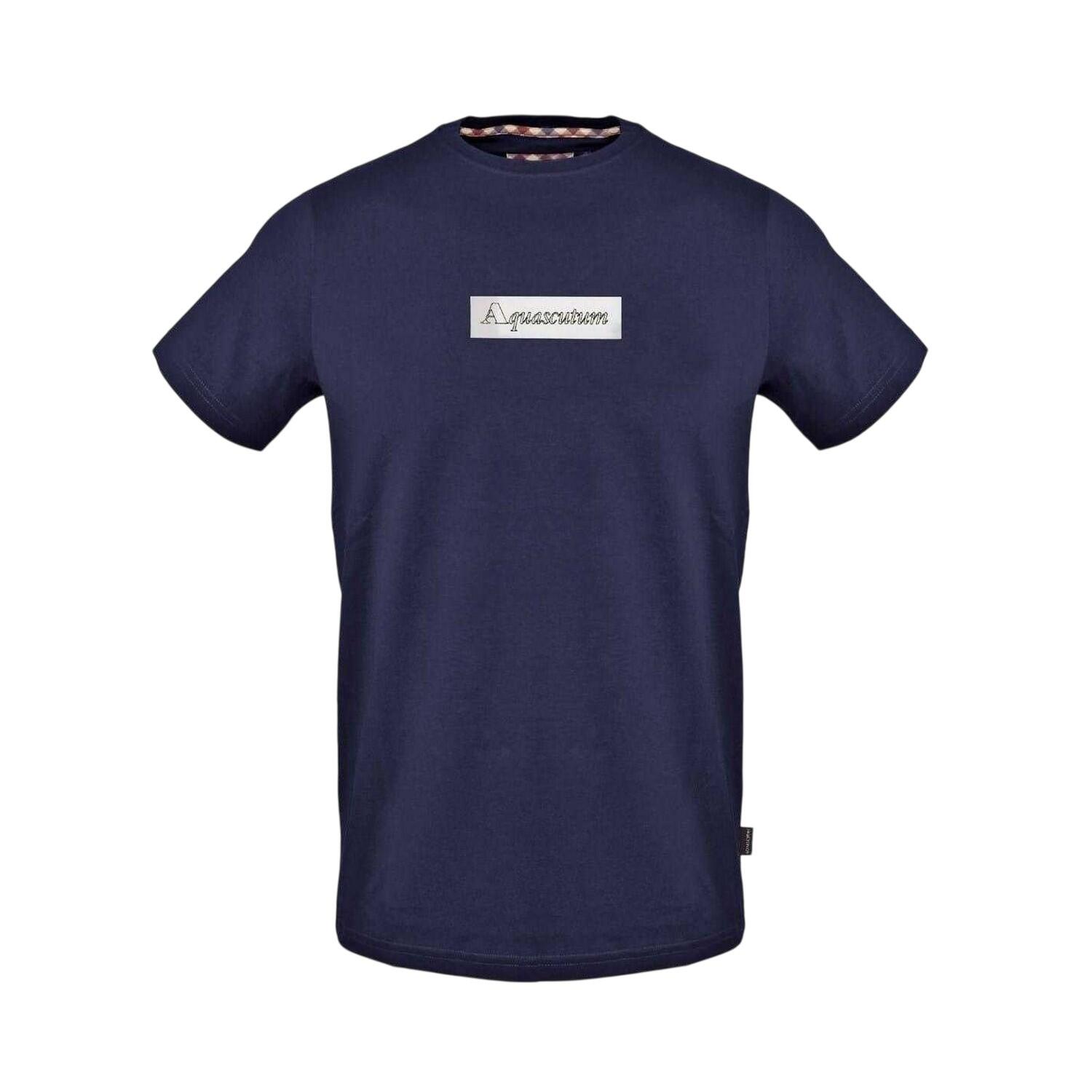 Aquascutum Mens Crew Neck T-Shirt