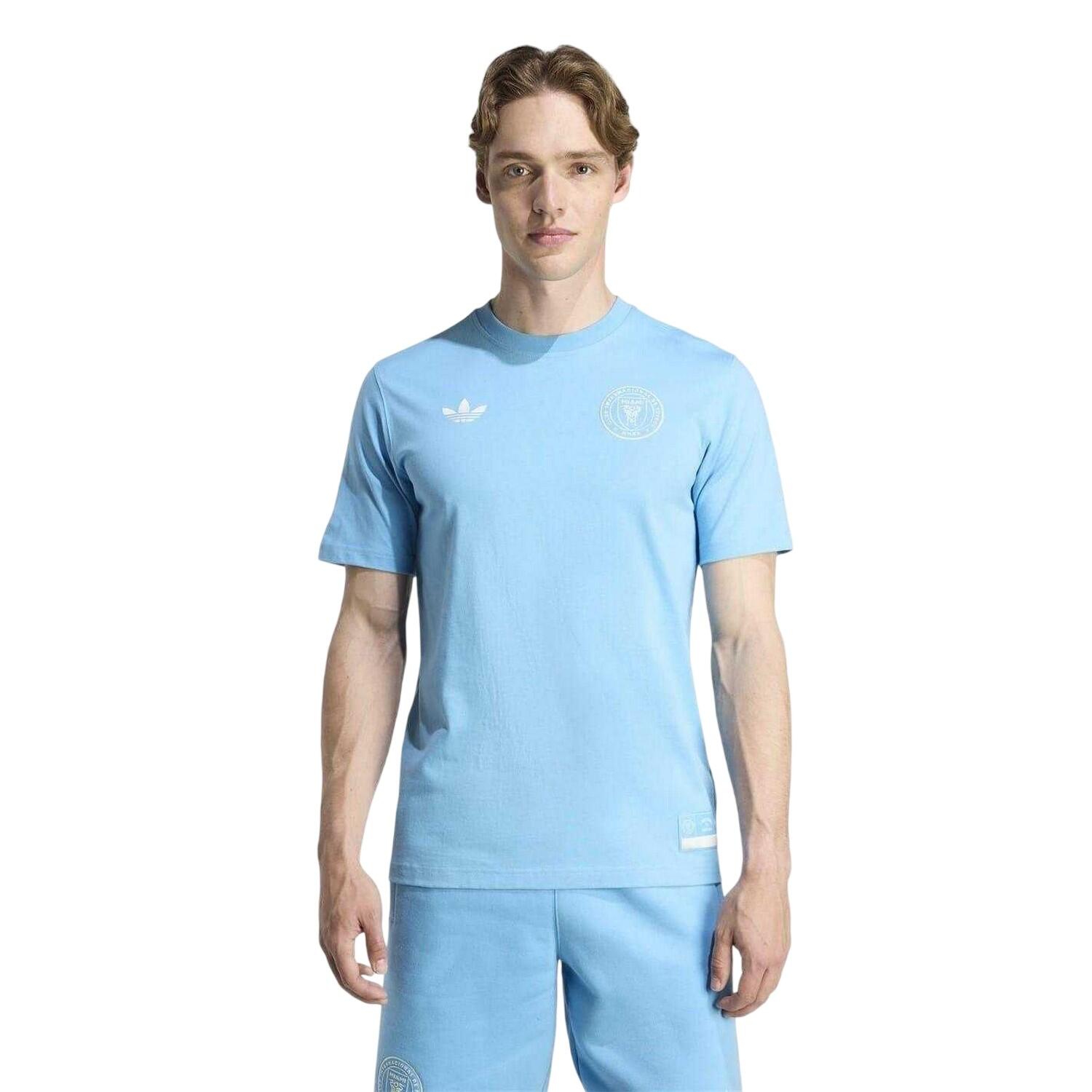 Adidas Mens Inter Miami CF Cotton T-Shirt