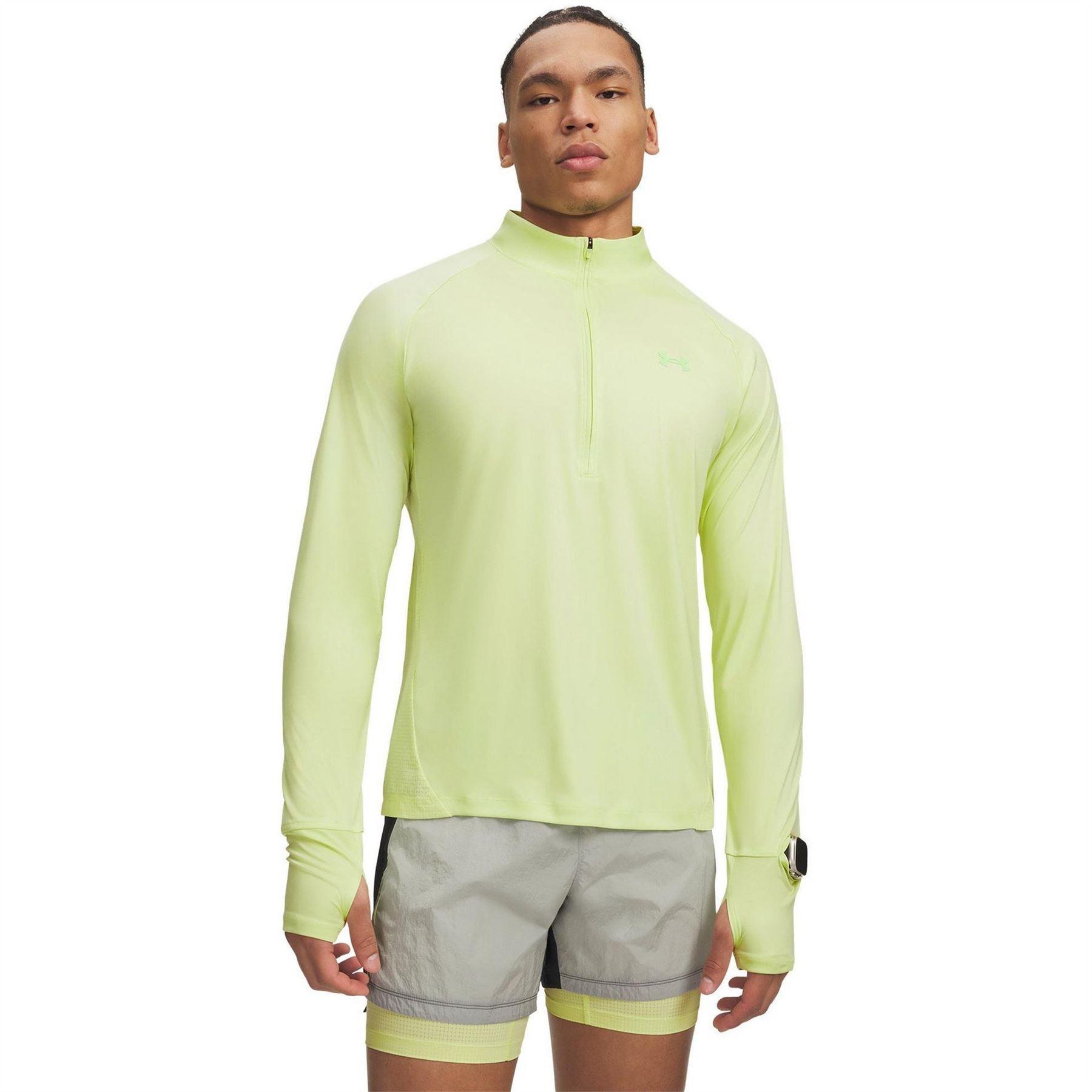 Under Armour Mens Trail Run Half Zip Top