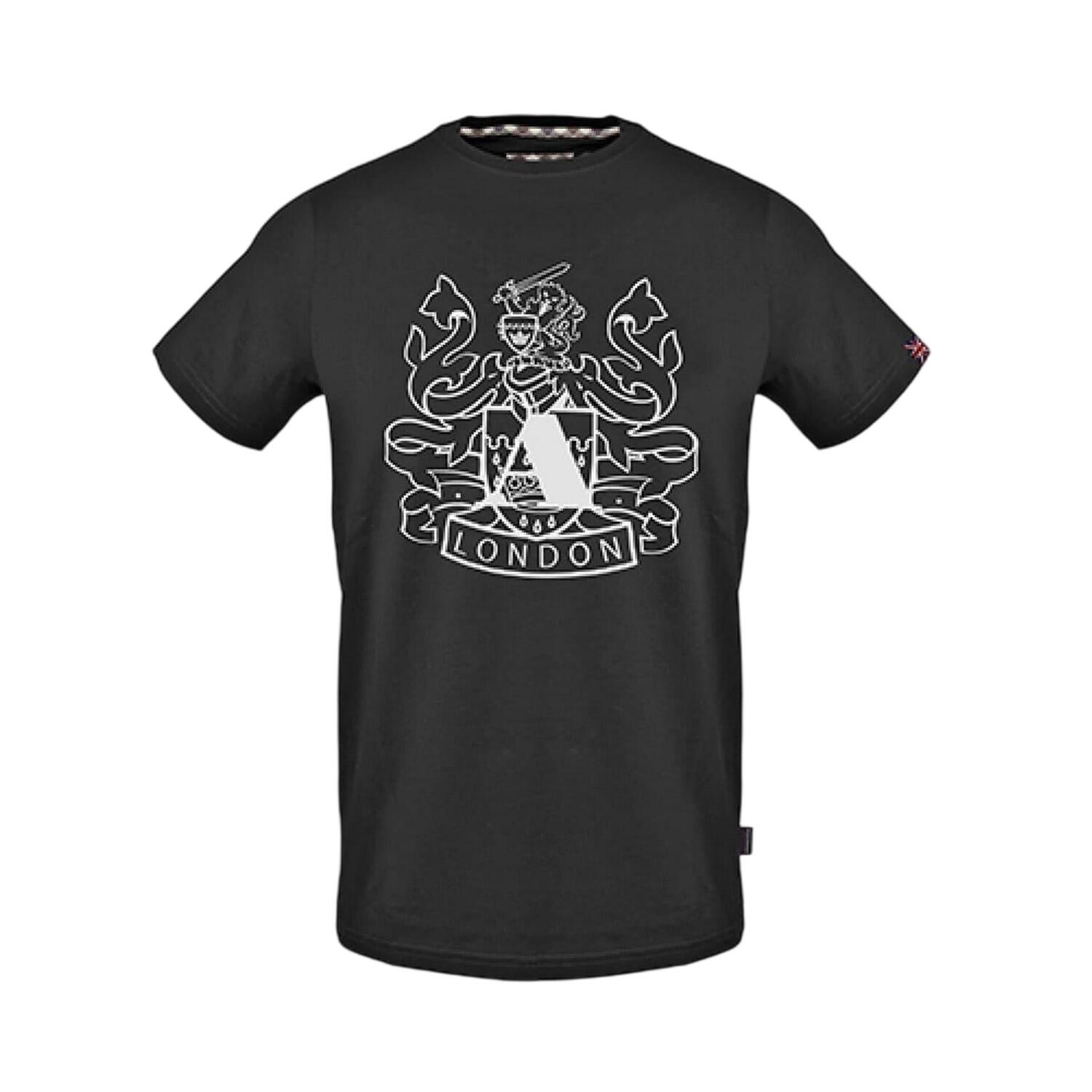 Aquascutum Unisex Adult Graphic Logo T-Shirt