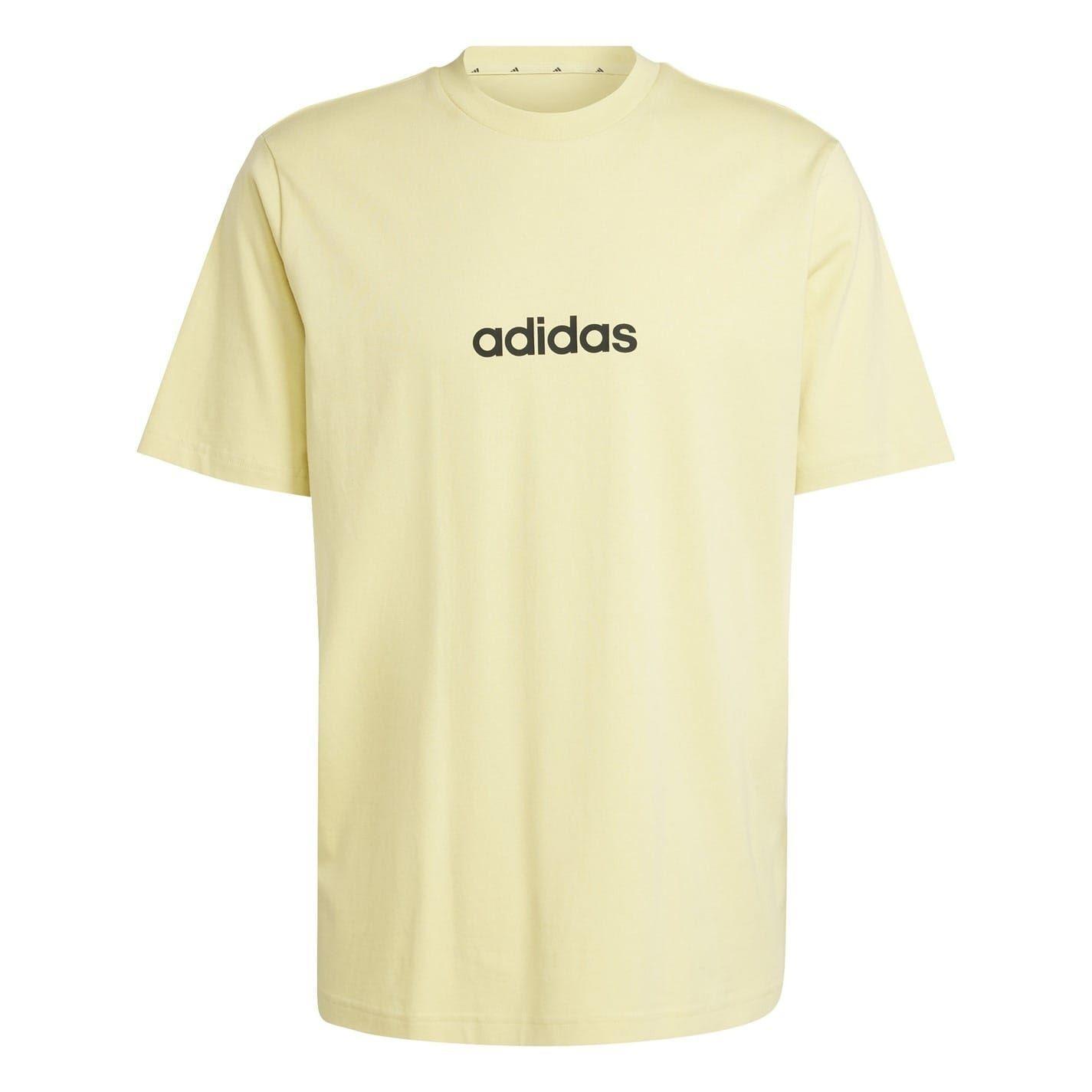 Adidas Mens Logo Cotton T-Shirt