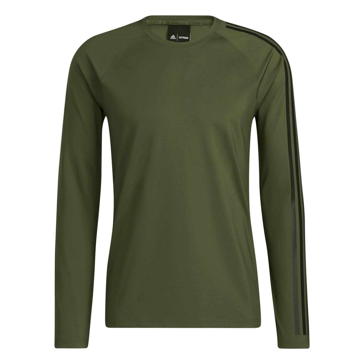 Adidas Mens Originals Crew Neck Regular Long-Sleeved T-Shirt