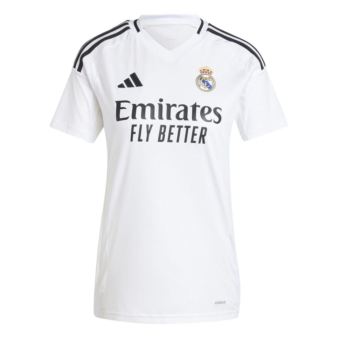 Adidas Womens/Ladies 24/25 Real Madrid CF Home Jersey