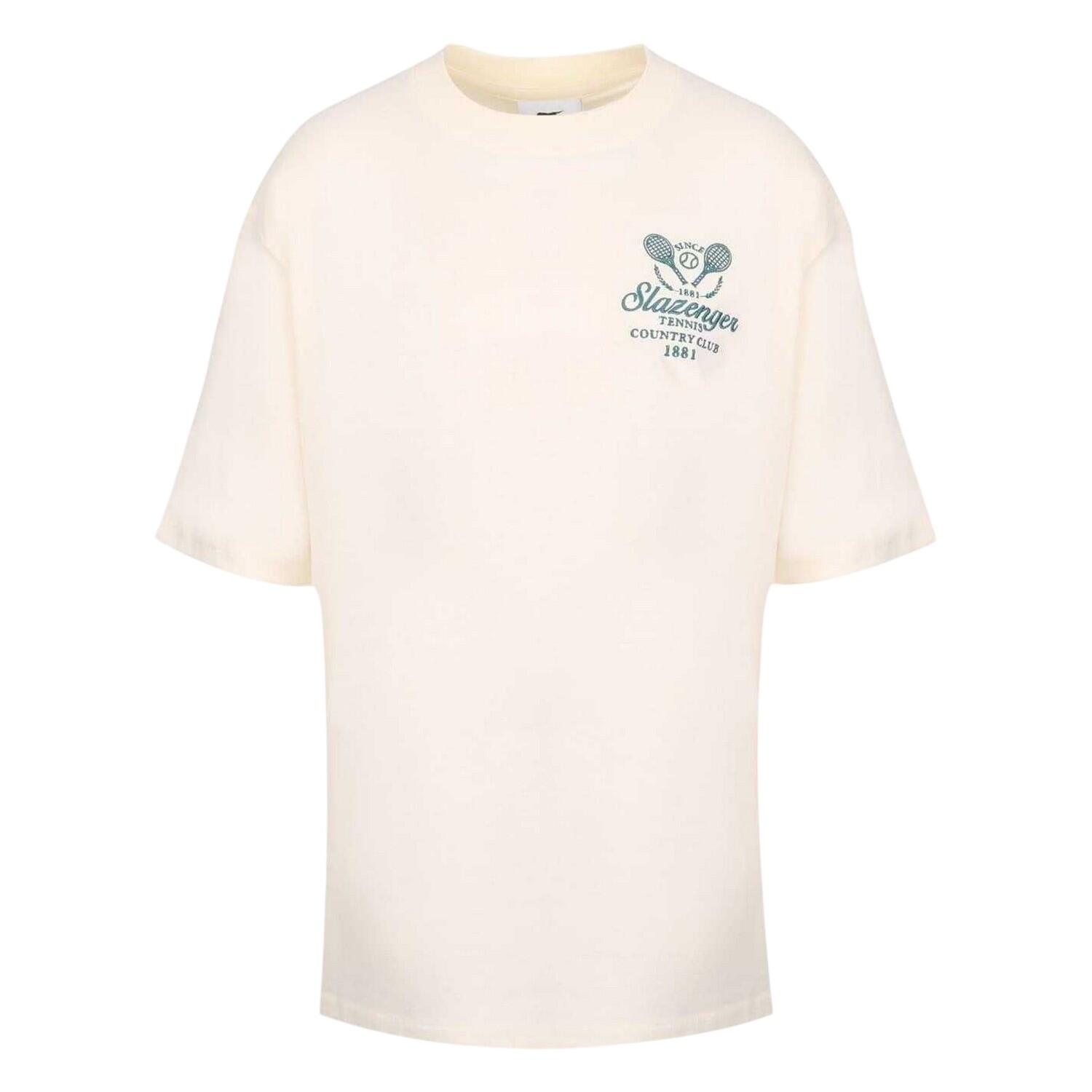 Slazenger Womens/Ladies Embroidered Oversized Tennis T-Shirt