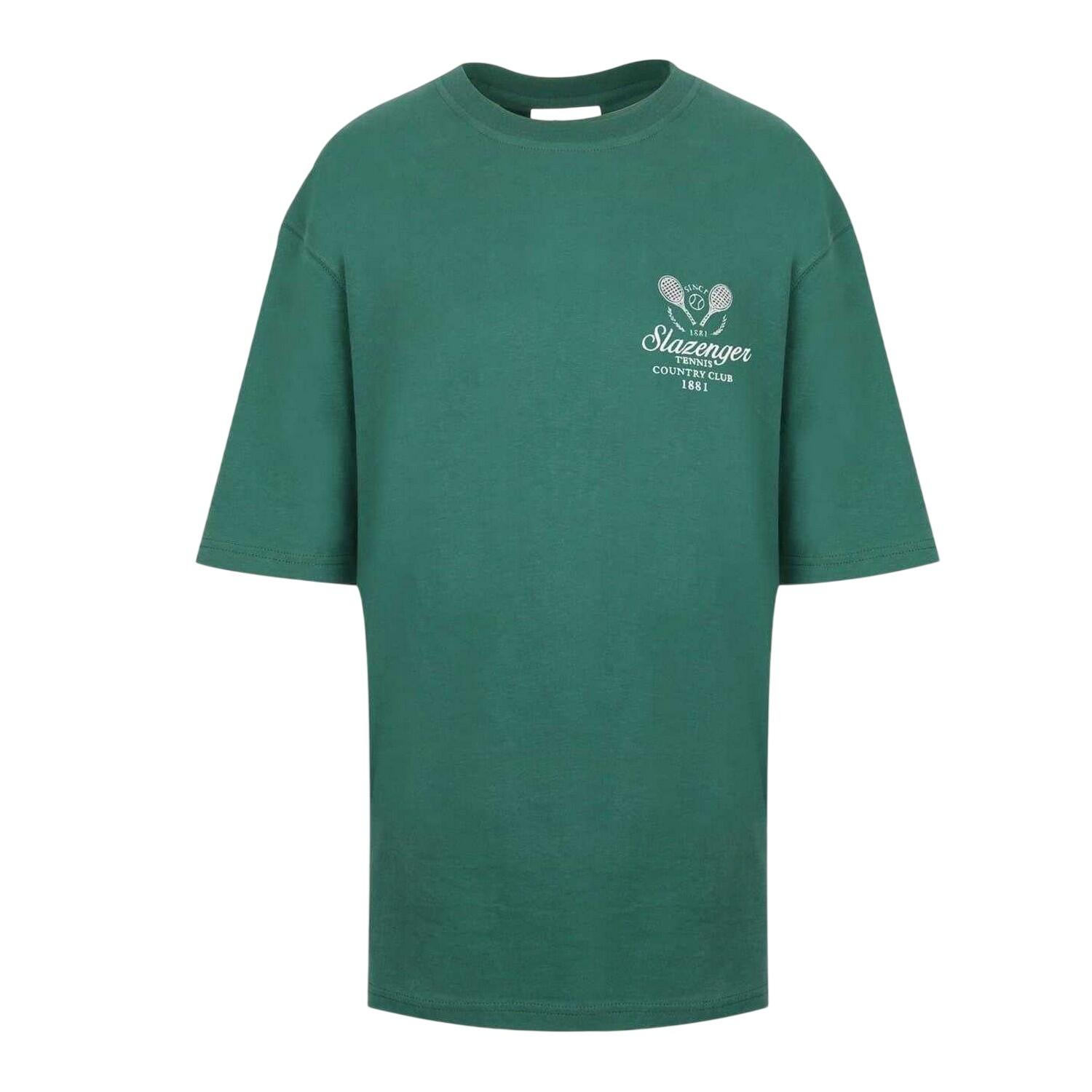 Slazenger Womens/Ladies Embroidered Oversized Tennis T-Shirt