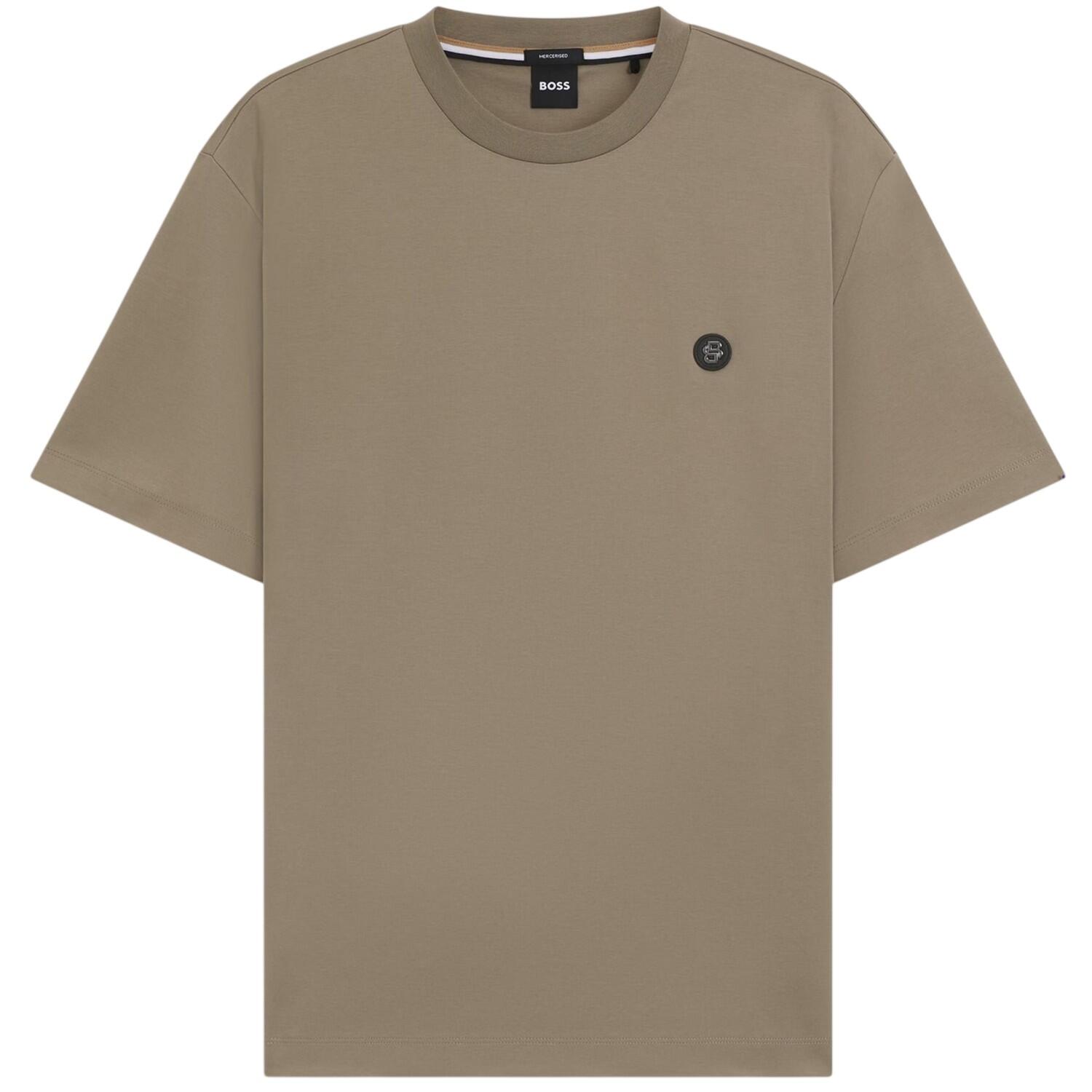 Boss Mens Taut Minimalist Logo T-Shirt