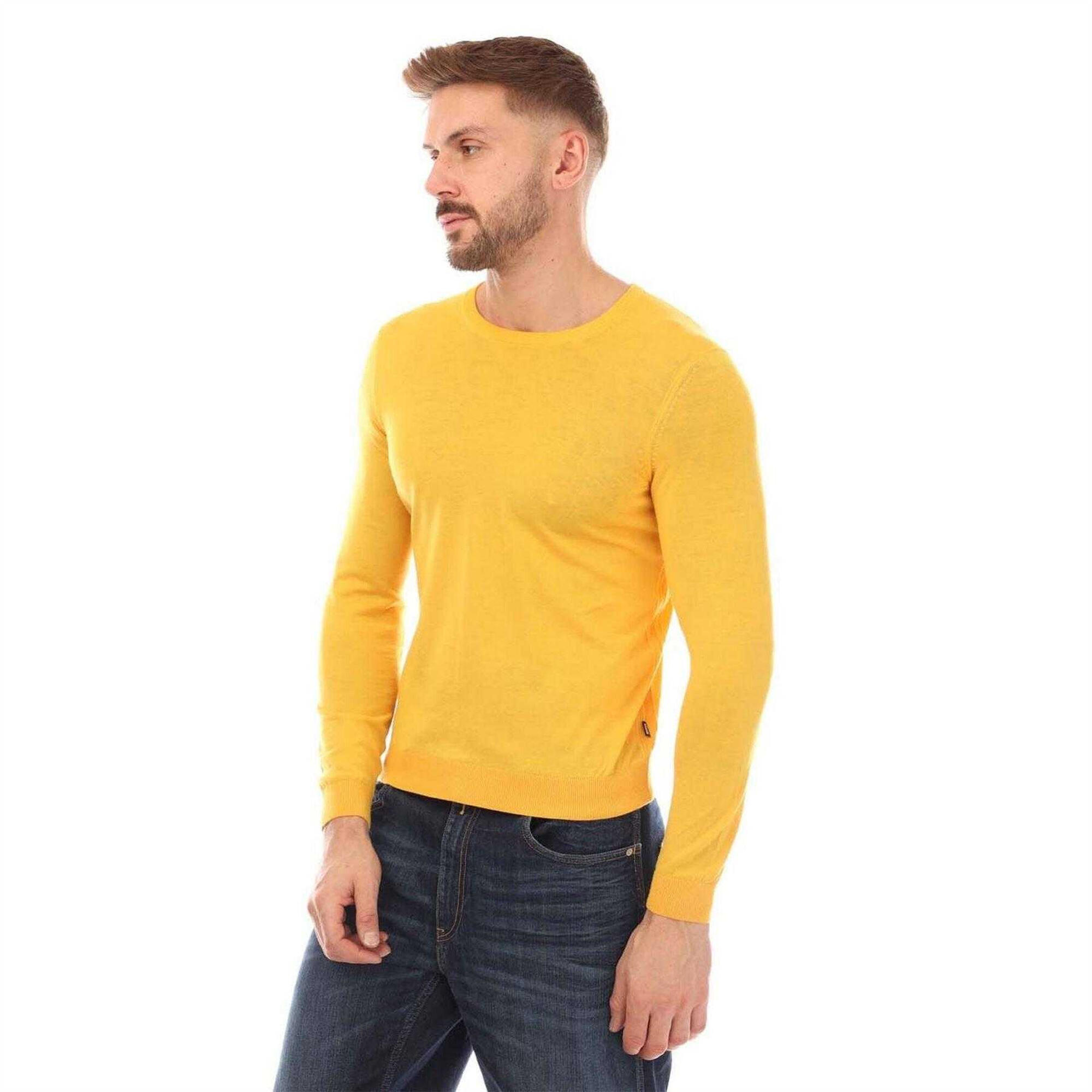 Boss Mens Virgin Wool Slim Jumper