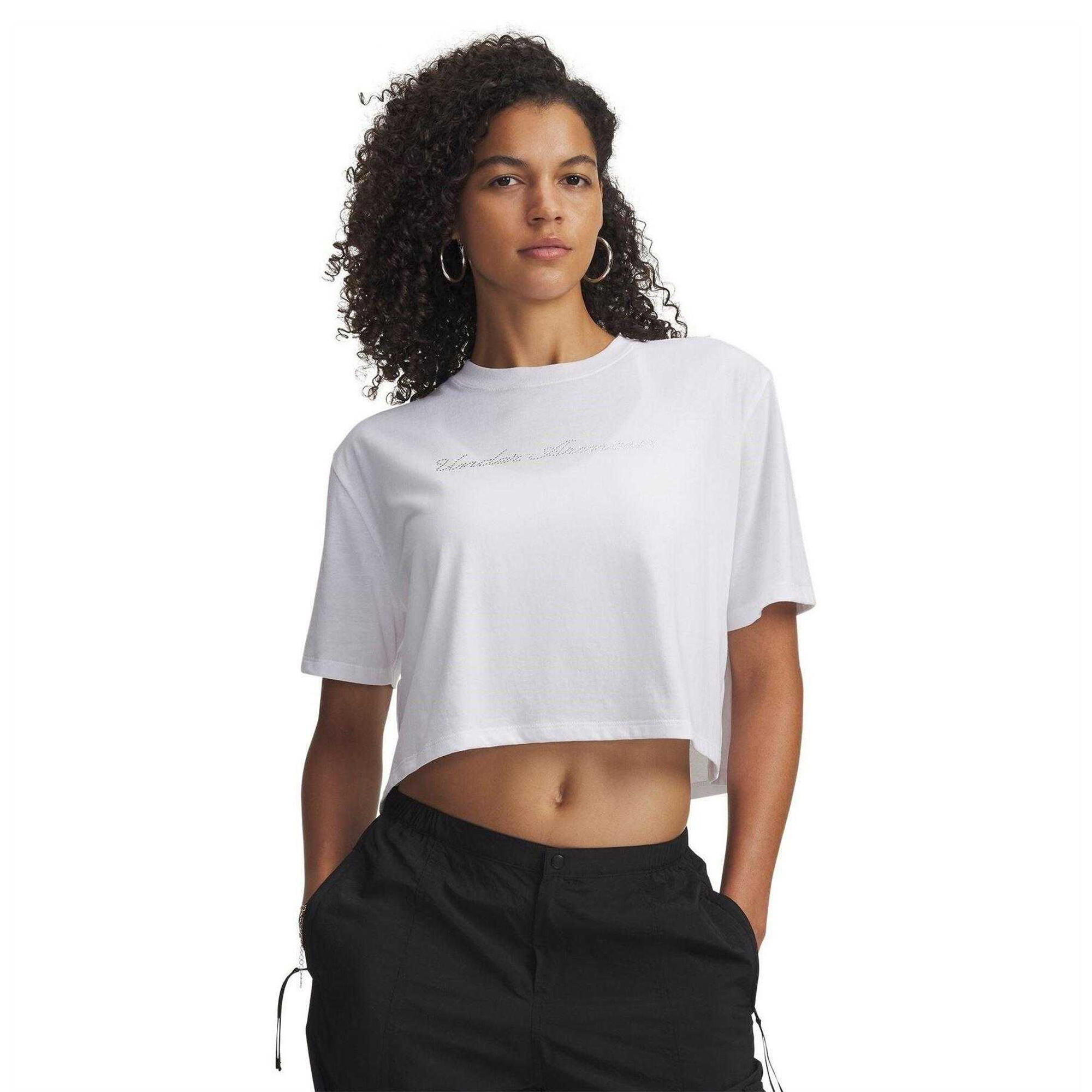 Under Armour Womens/Ladies Embellished Crop T-Shirt