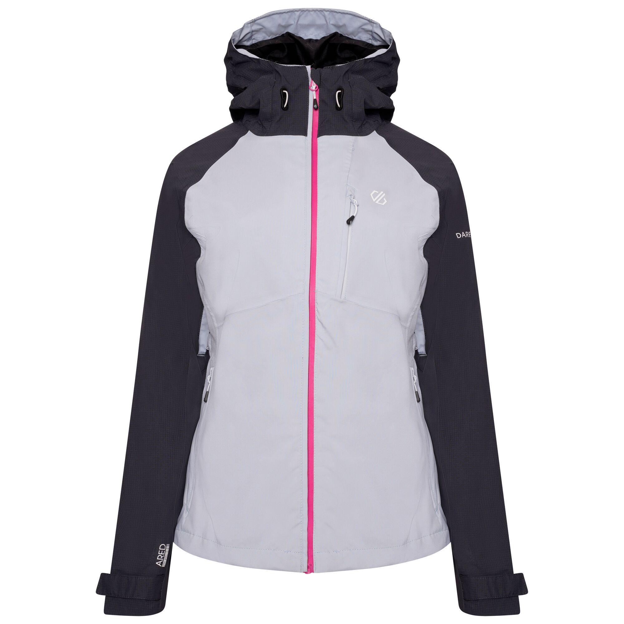 DARE 2B Womens/Ladies Veritas III Waterproof Jacket (Celestial Grey/Ebony)