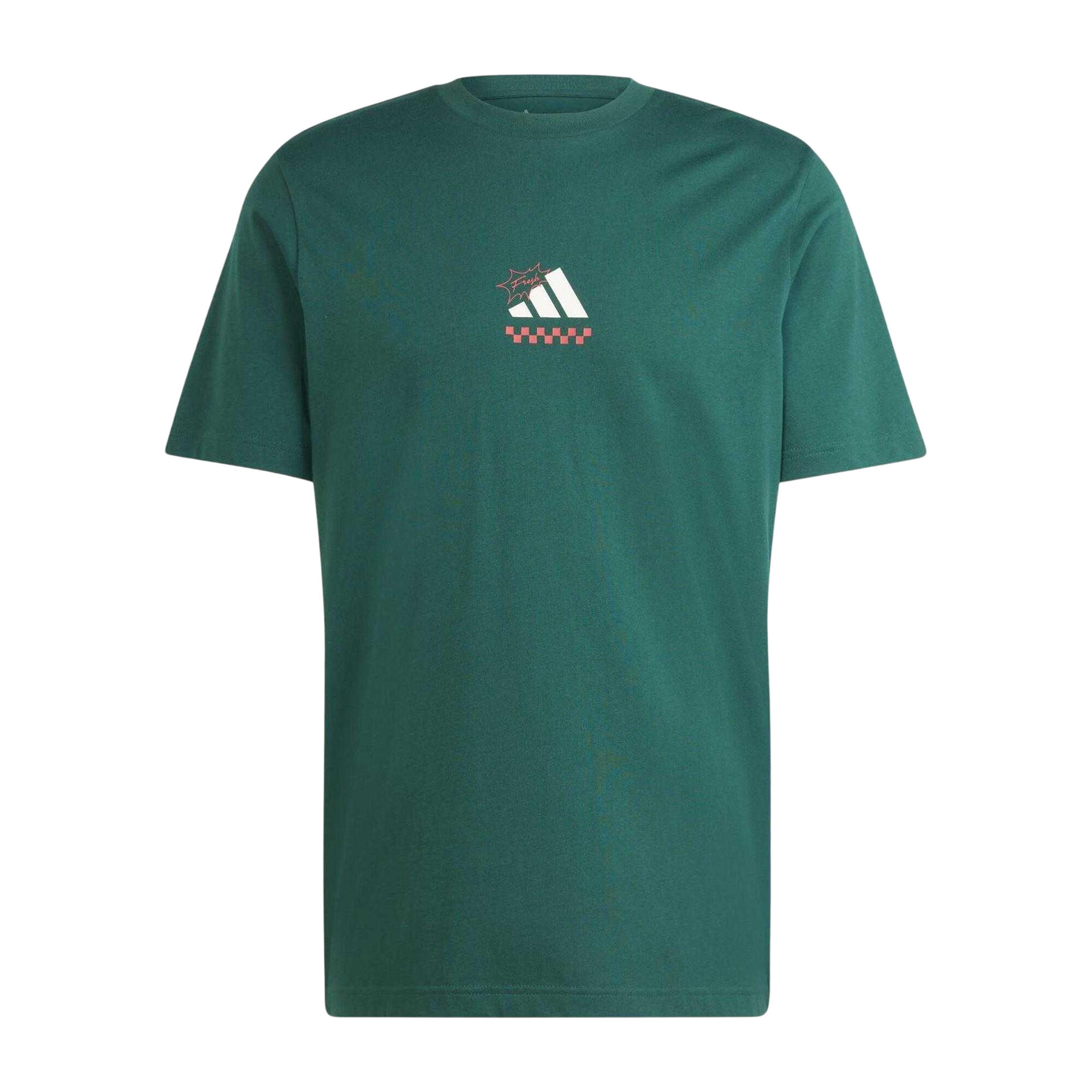 Adidas Mens Pizza Cotton T-Shirt