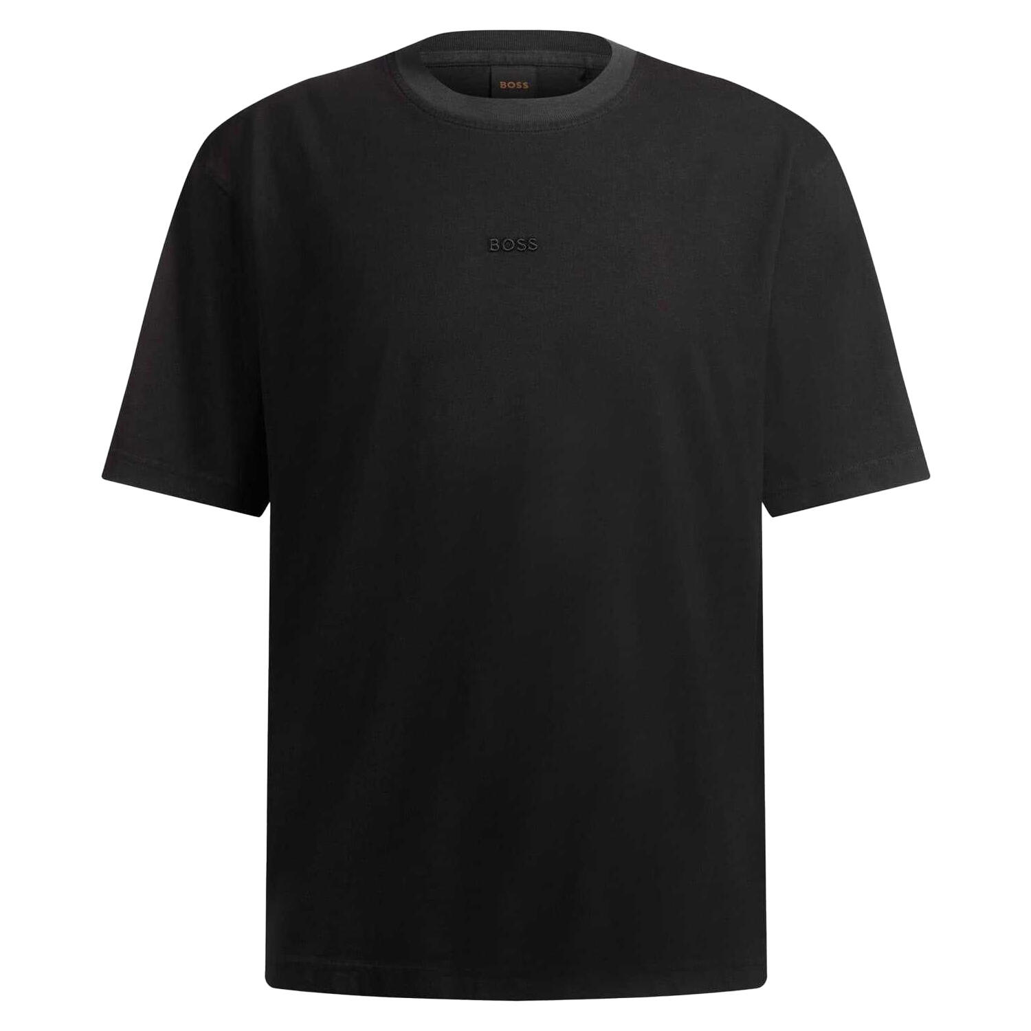 Boss Mens Cotton Crew Neck Oversized T-Shirt