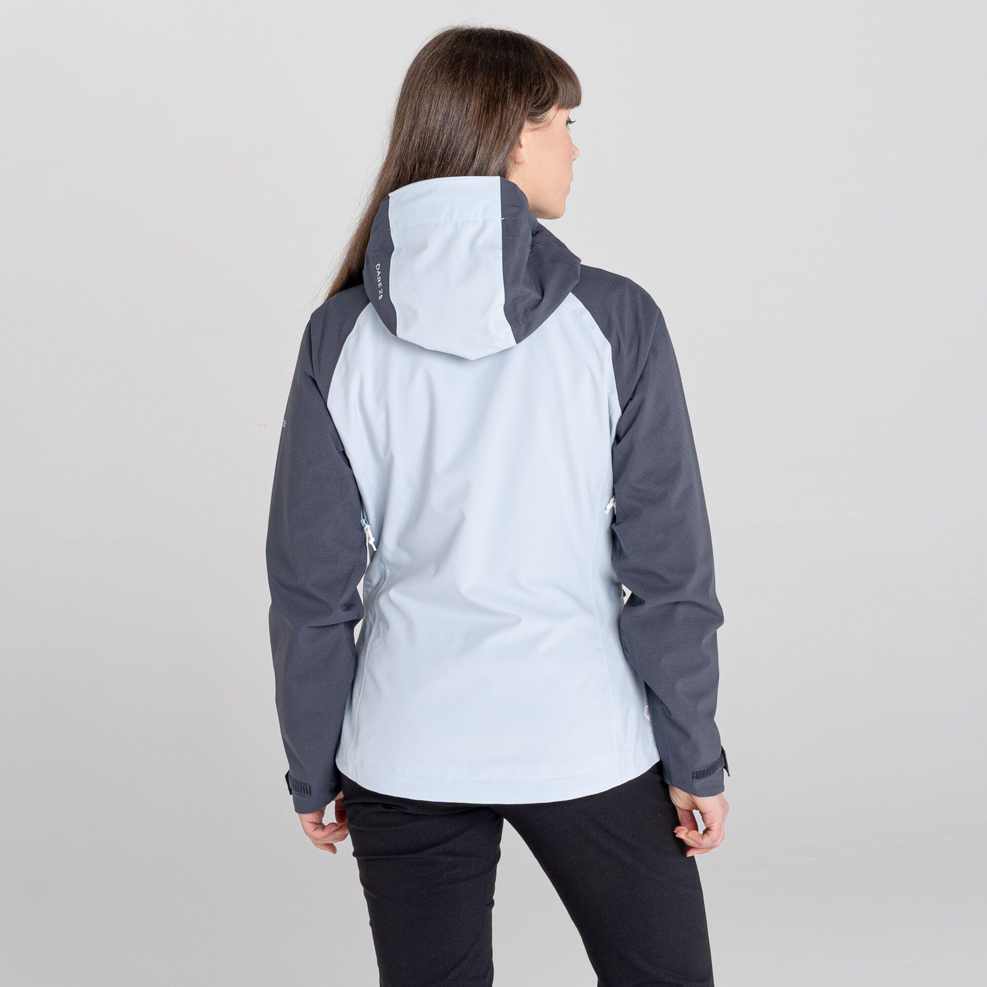 Womens/Ladies Veritas III Waterproof Jacket (Celestial Grey/Ebony) 4/5