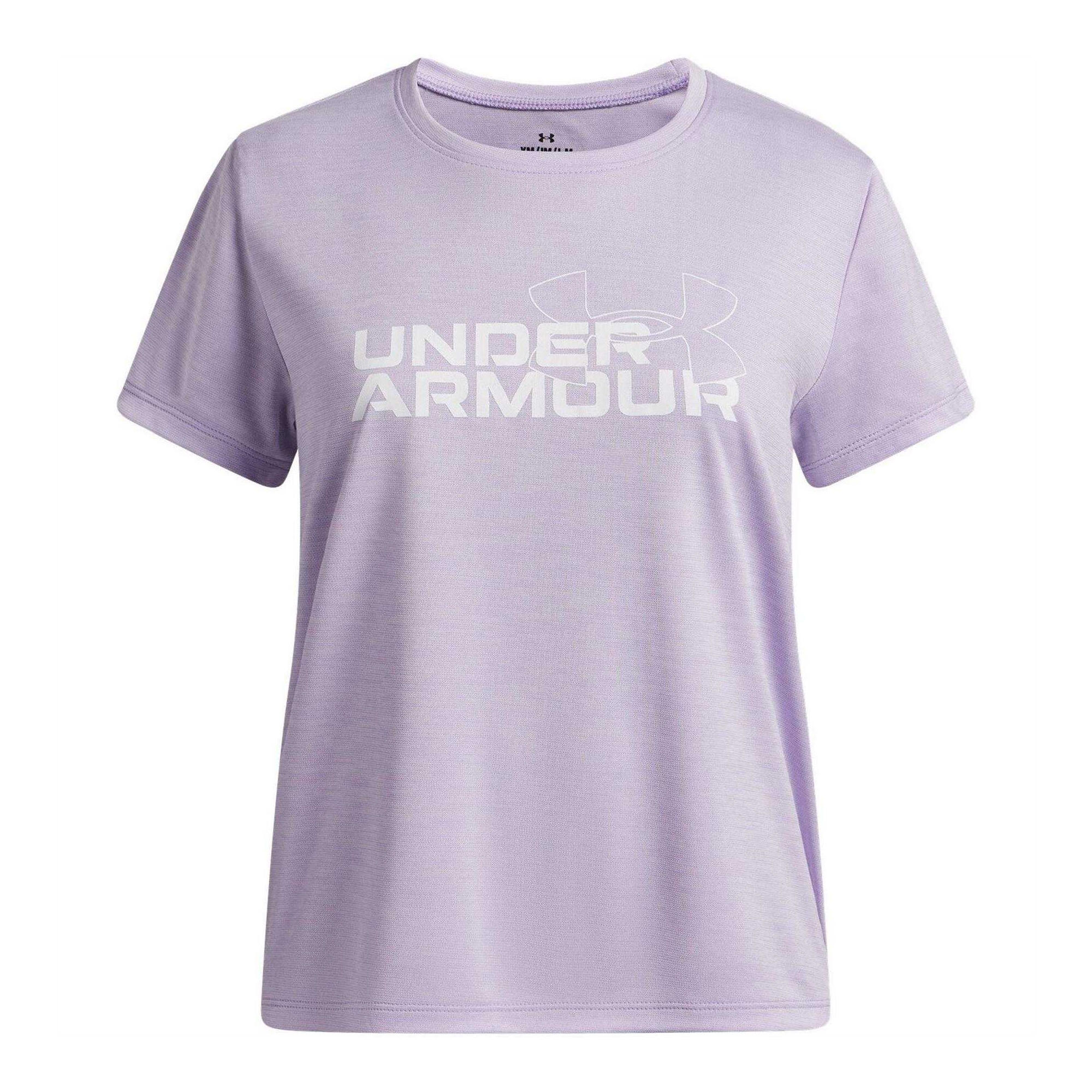 Under Armour Girls Twist Logo T-Shirt
