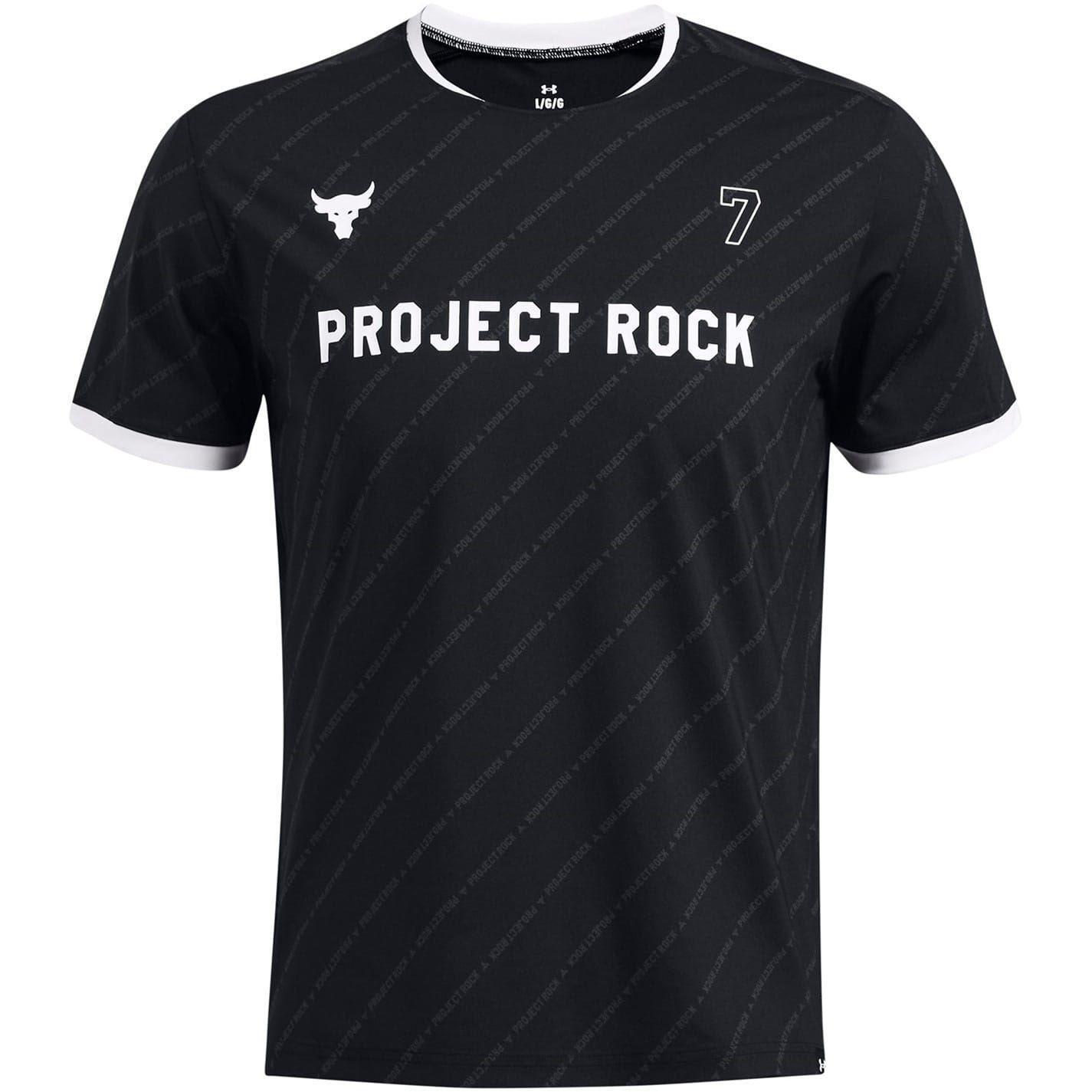 Under Armour Mens Project Rock Rugby T-Shirt