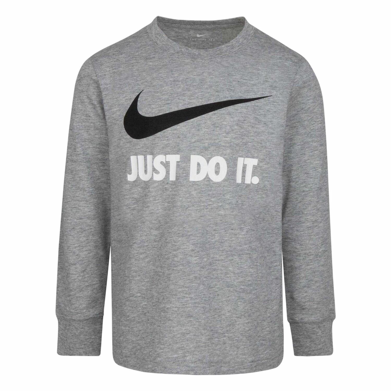Nike Childrens/Kids Just Do It Swoosh Long-Sleeved T-Shirt
