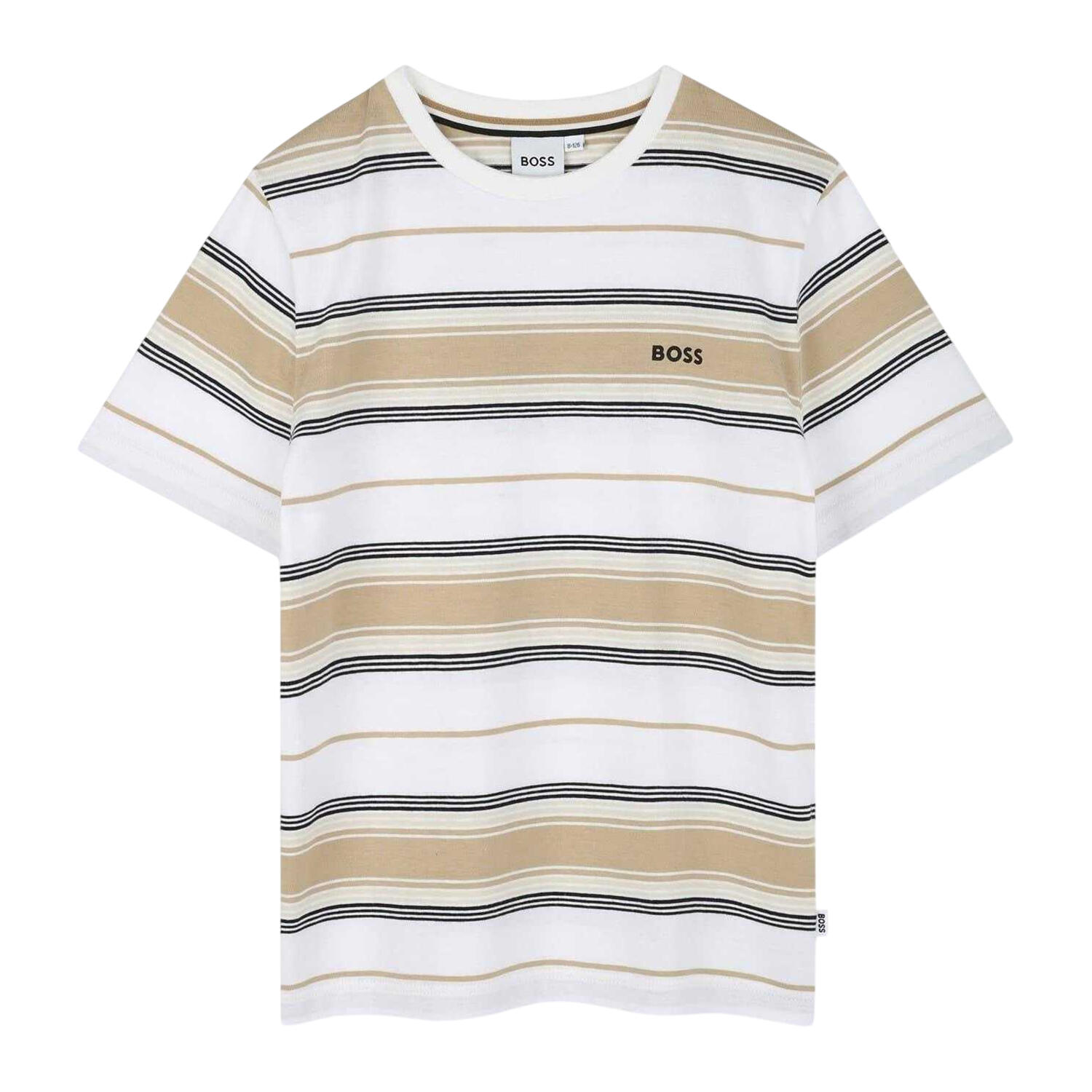 Boss Childrens/Kids Stripe T-Shirt