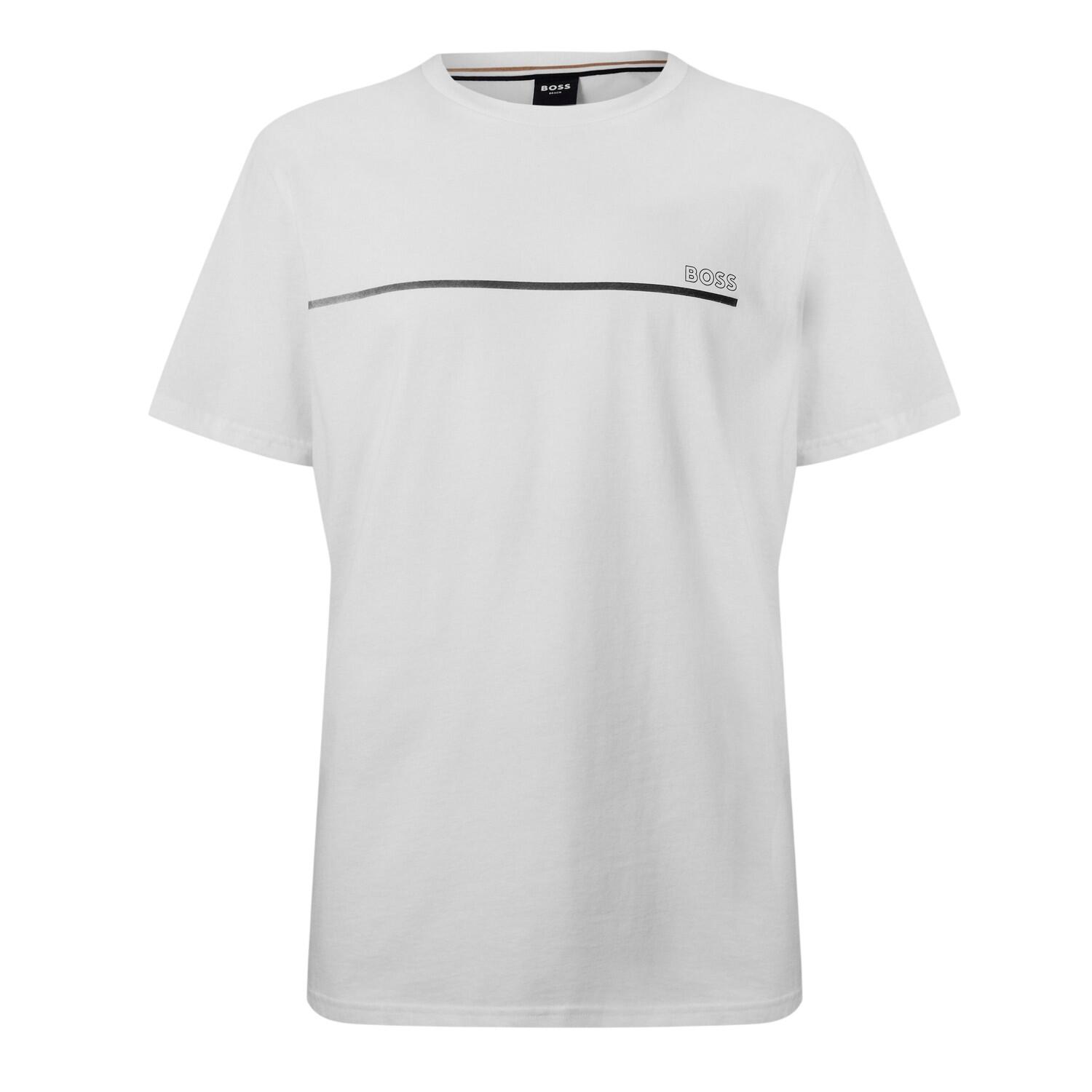 Boss Mens Logo Regular T-Shirt