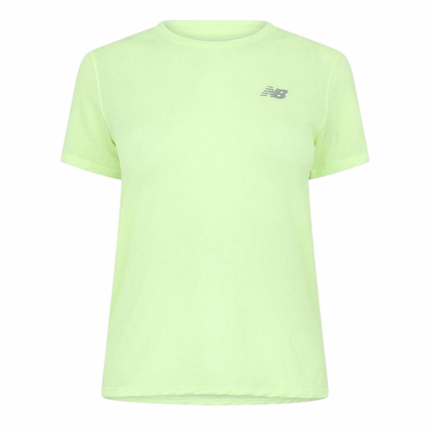 New Balance Womens/Ladies Logo Short-Sleeved Athletic T-Shirt
